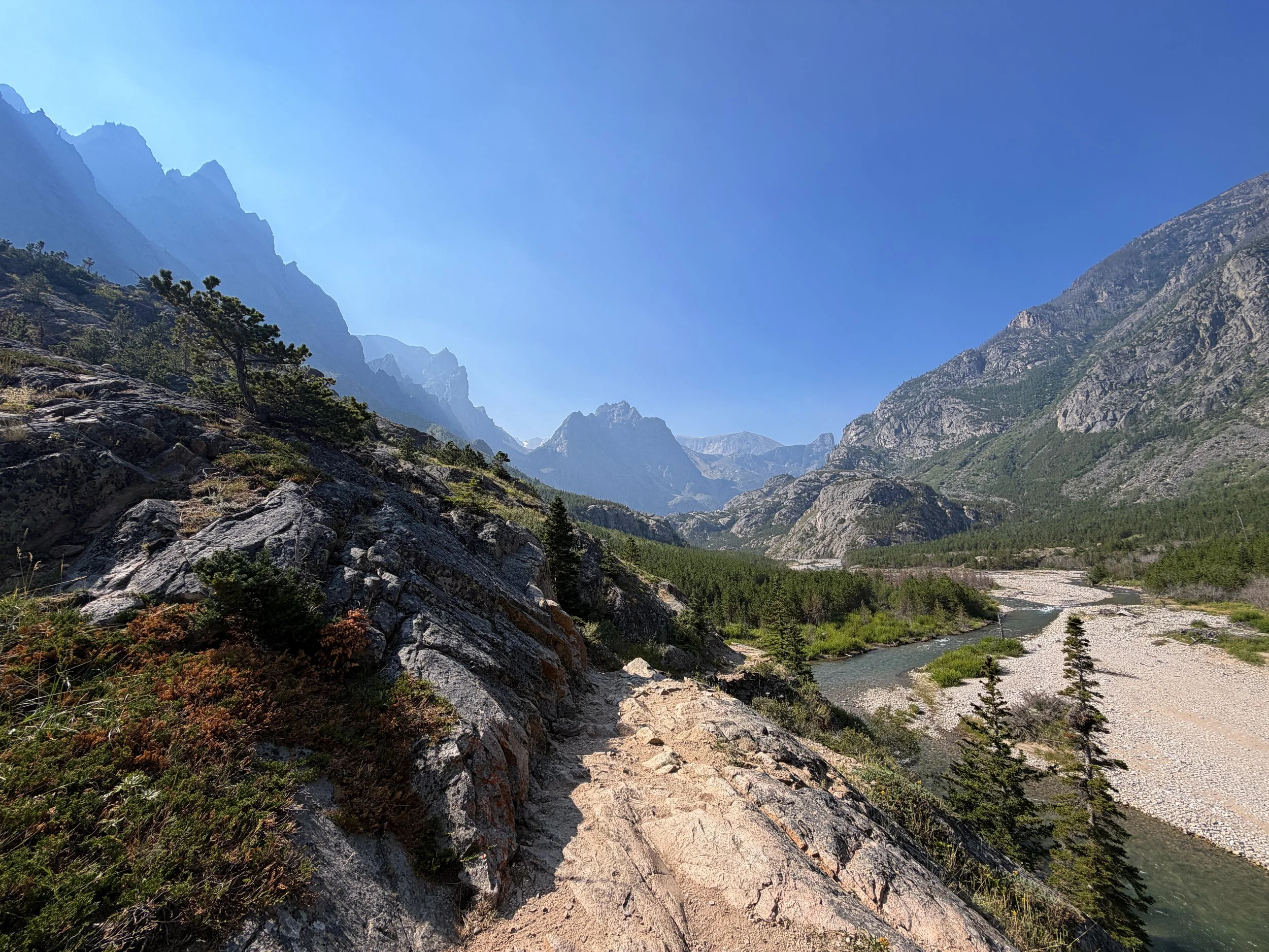 Beaten Path Trail Beartooth Mountains Montana