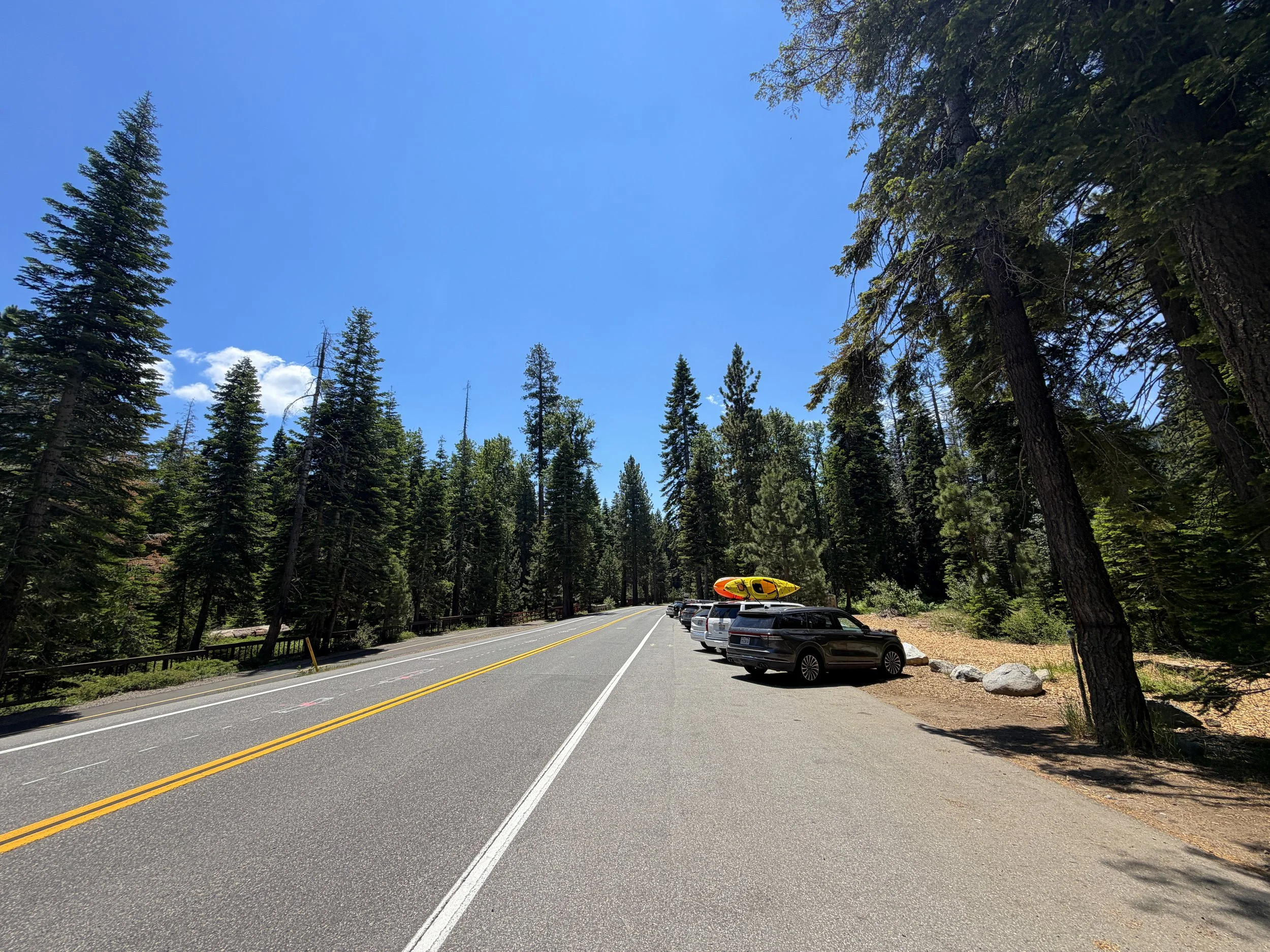 Eagle Rock Trailhead Parking Lake Tahoe California