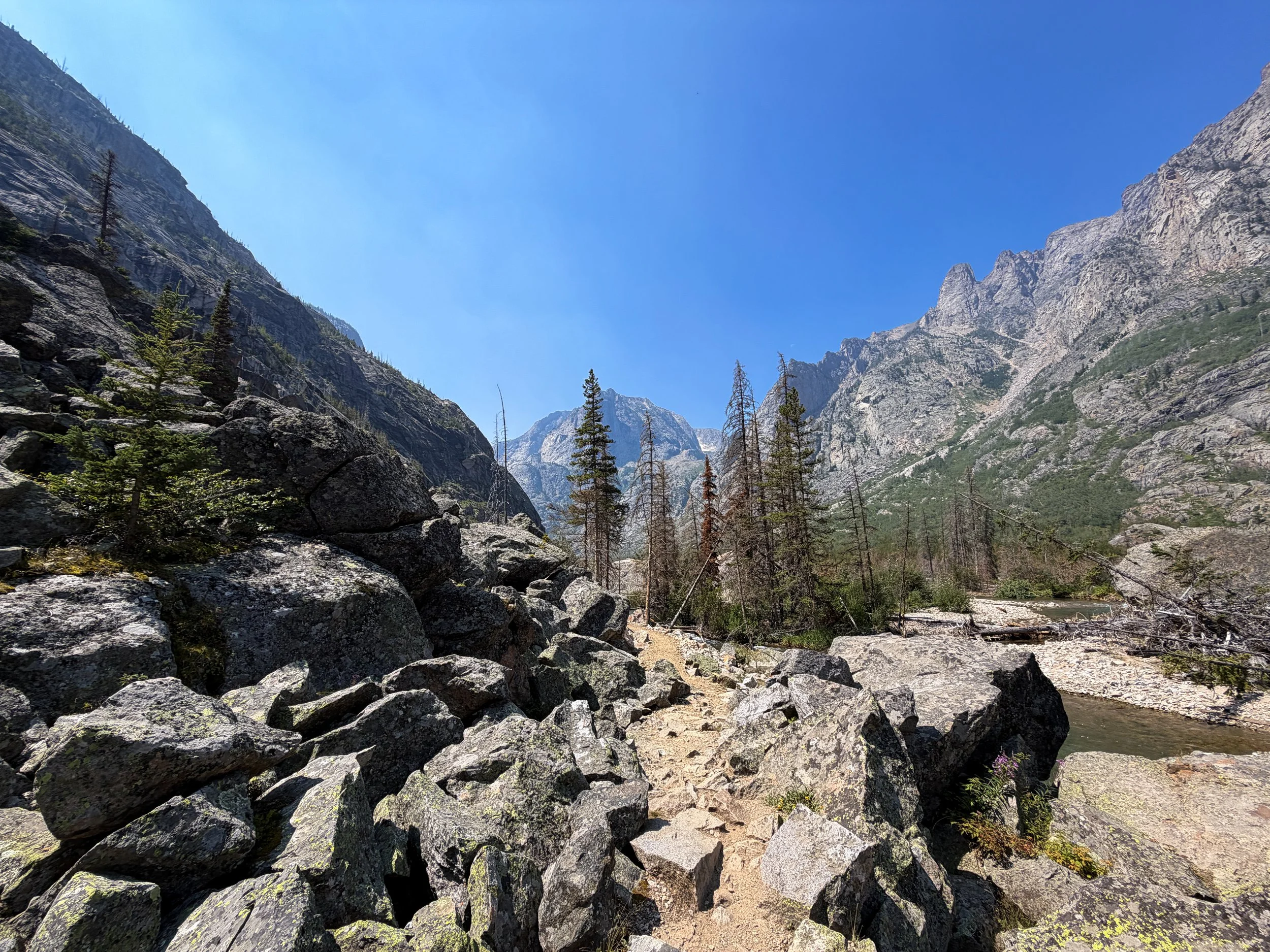 East Rosebud Trail Beaten Path Beartooth Mountains Montana