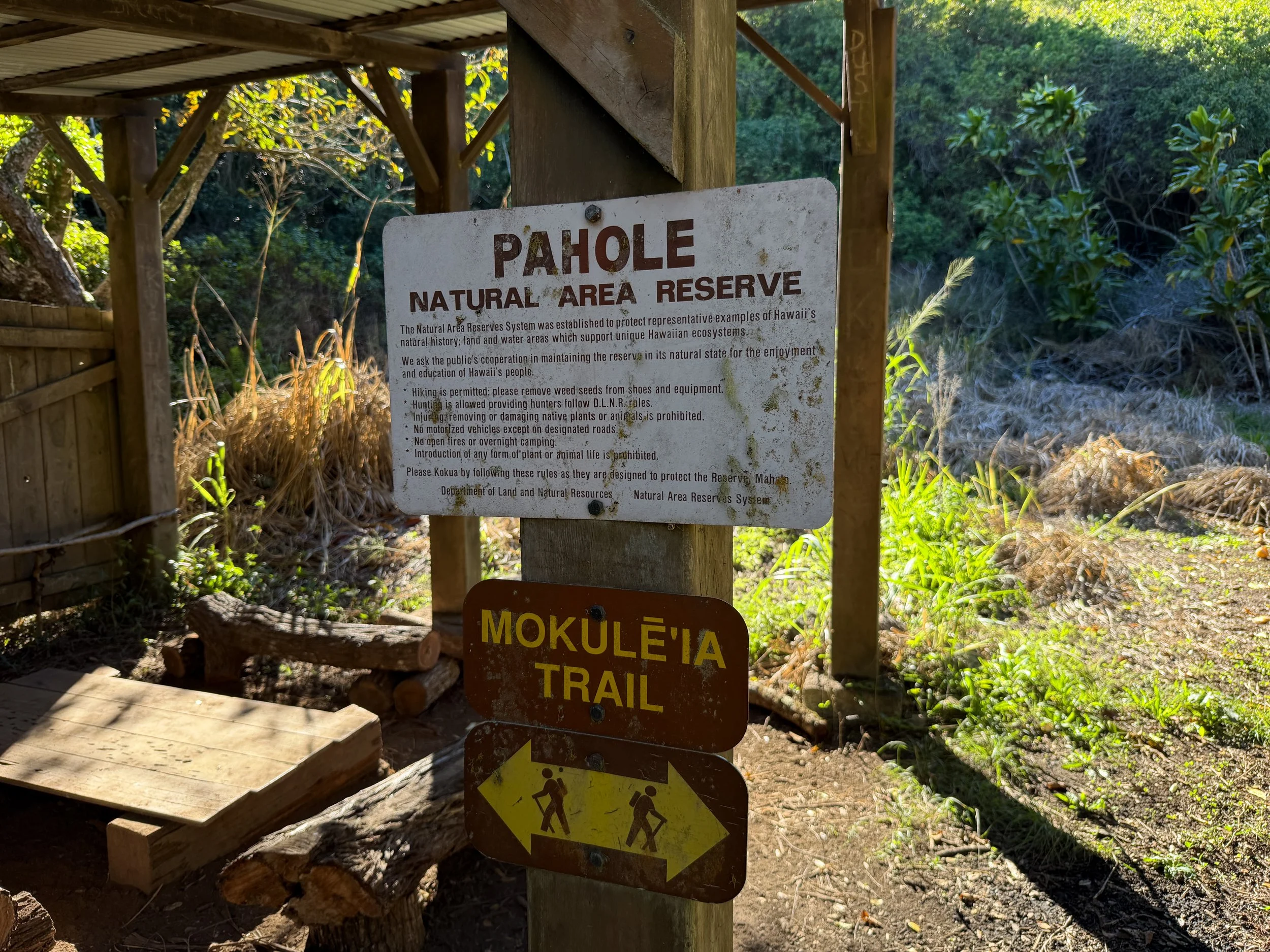 Mokuleia Trail Shelter Oahu Hawaii