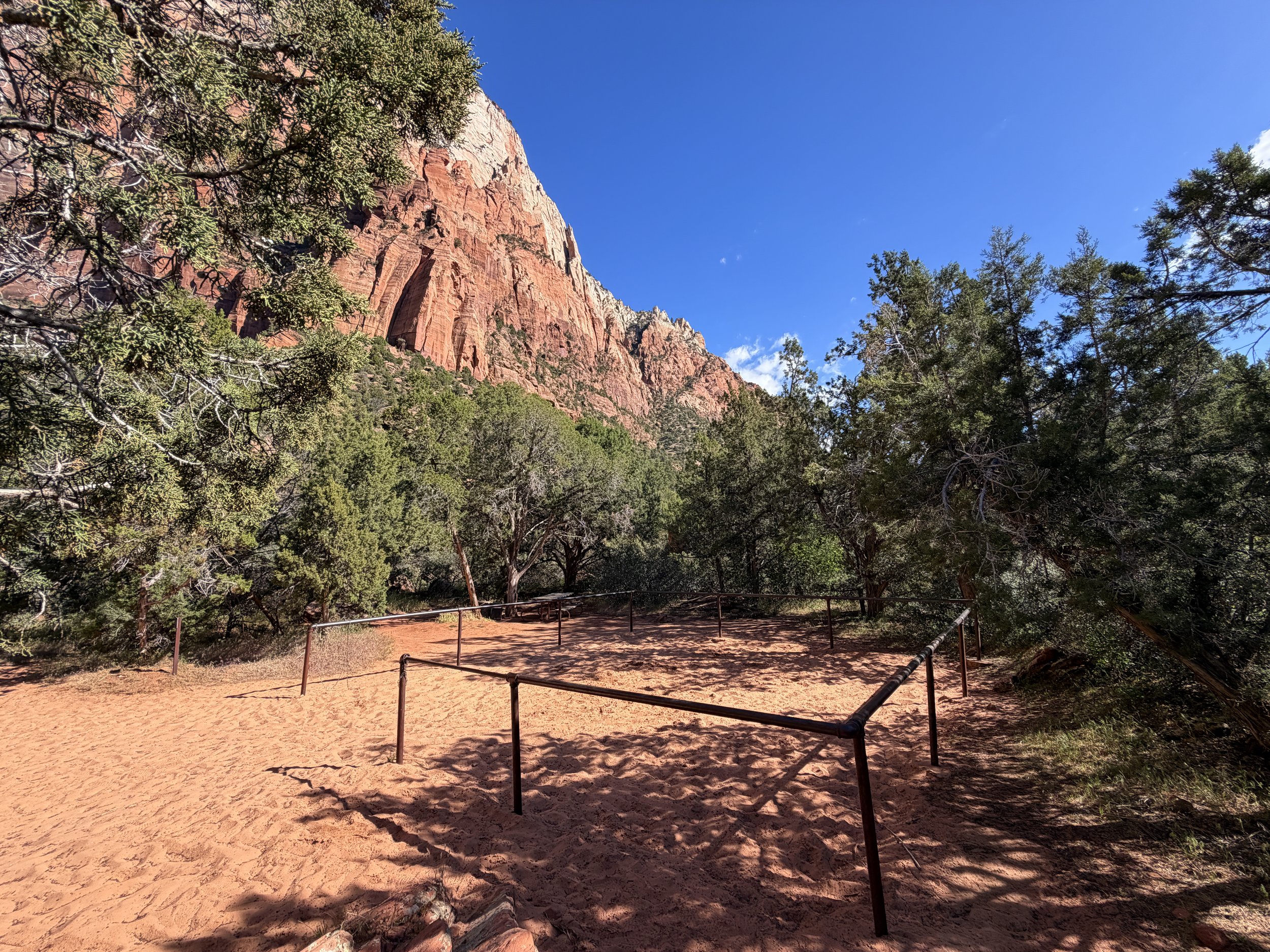 Sand Bench Trail Hitching Post Zion National Park Utah
