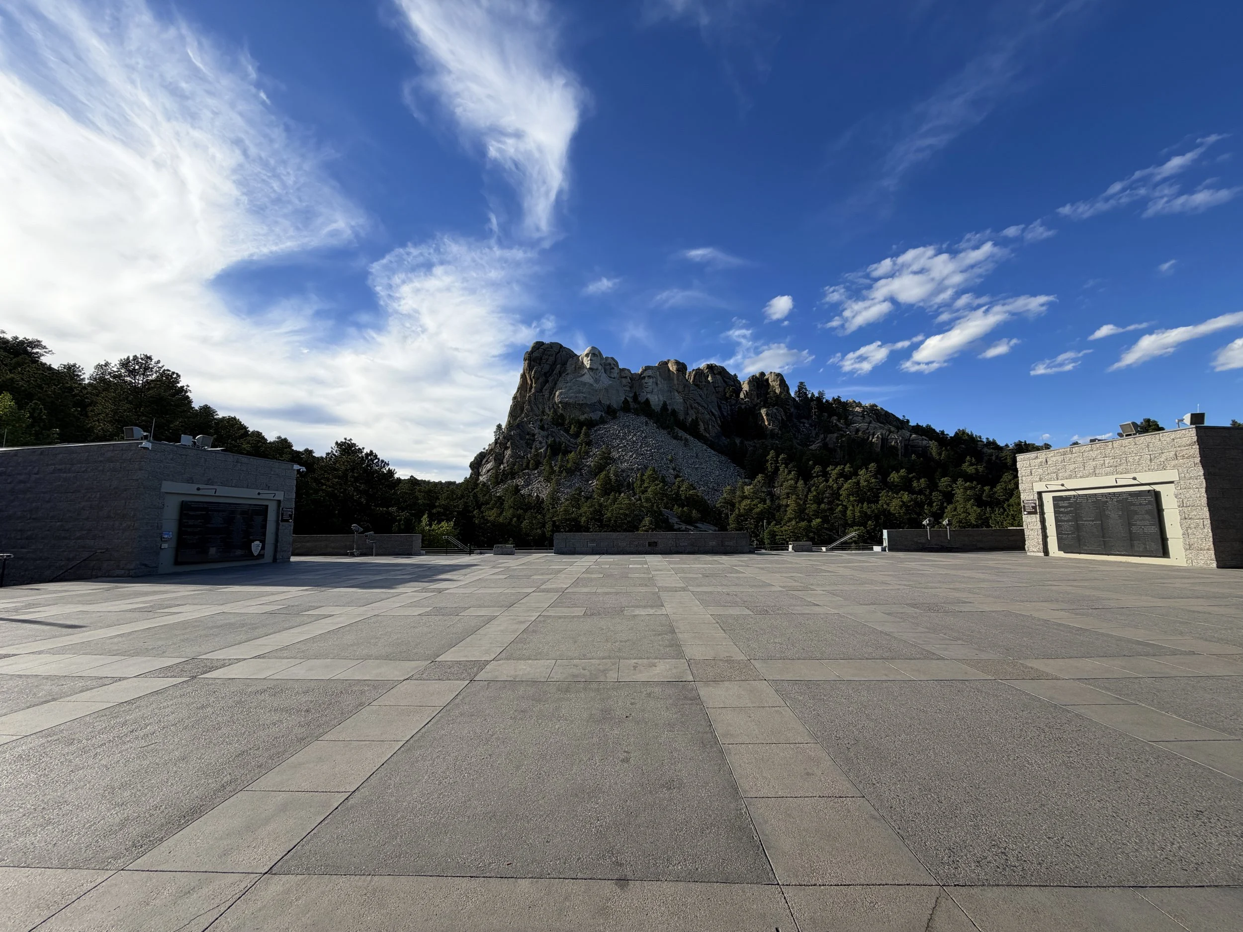 Grand View Terrace Mount Rushmore National Memorial Black Hills South Dakota