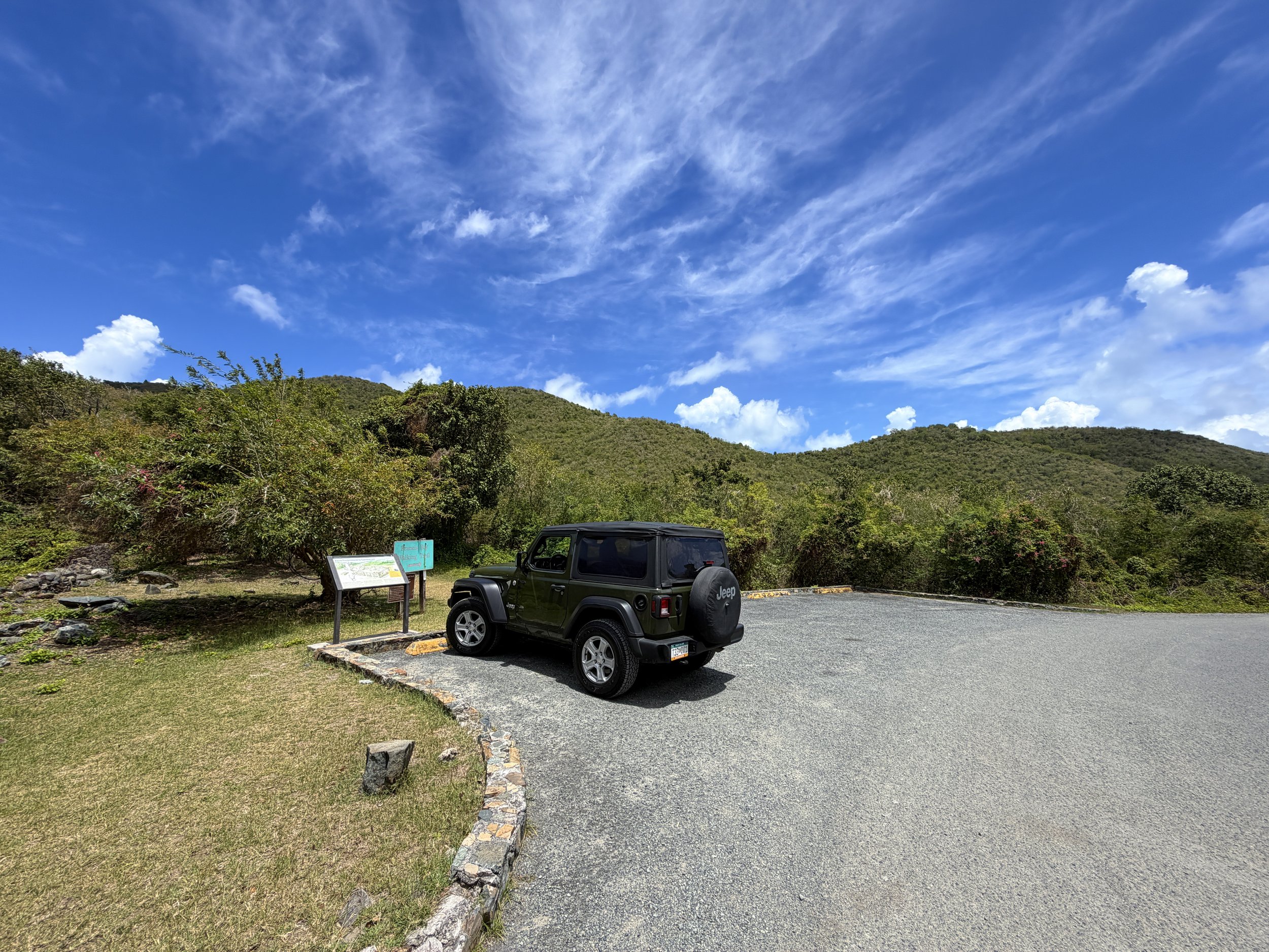 Francis Bay Trailhead Parking Virgin Islands National Park