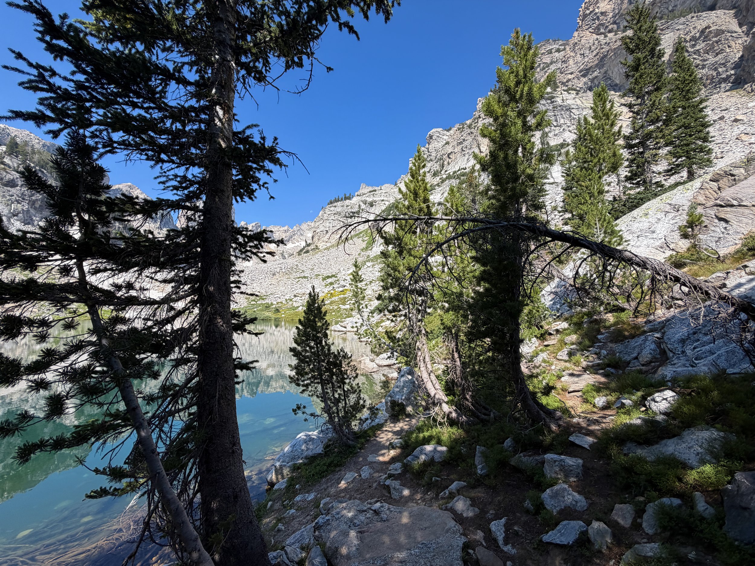 Lake of the Crags Trail Grand Teton National Park Wyoming