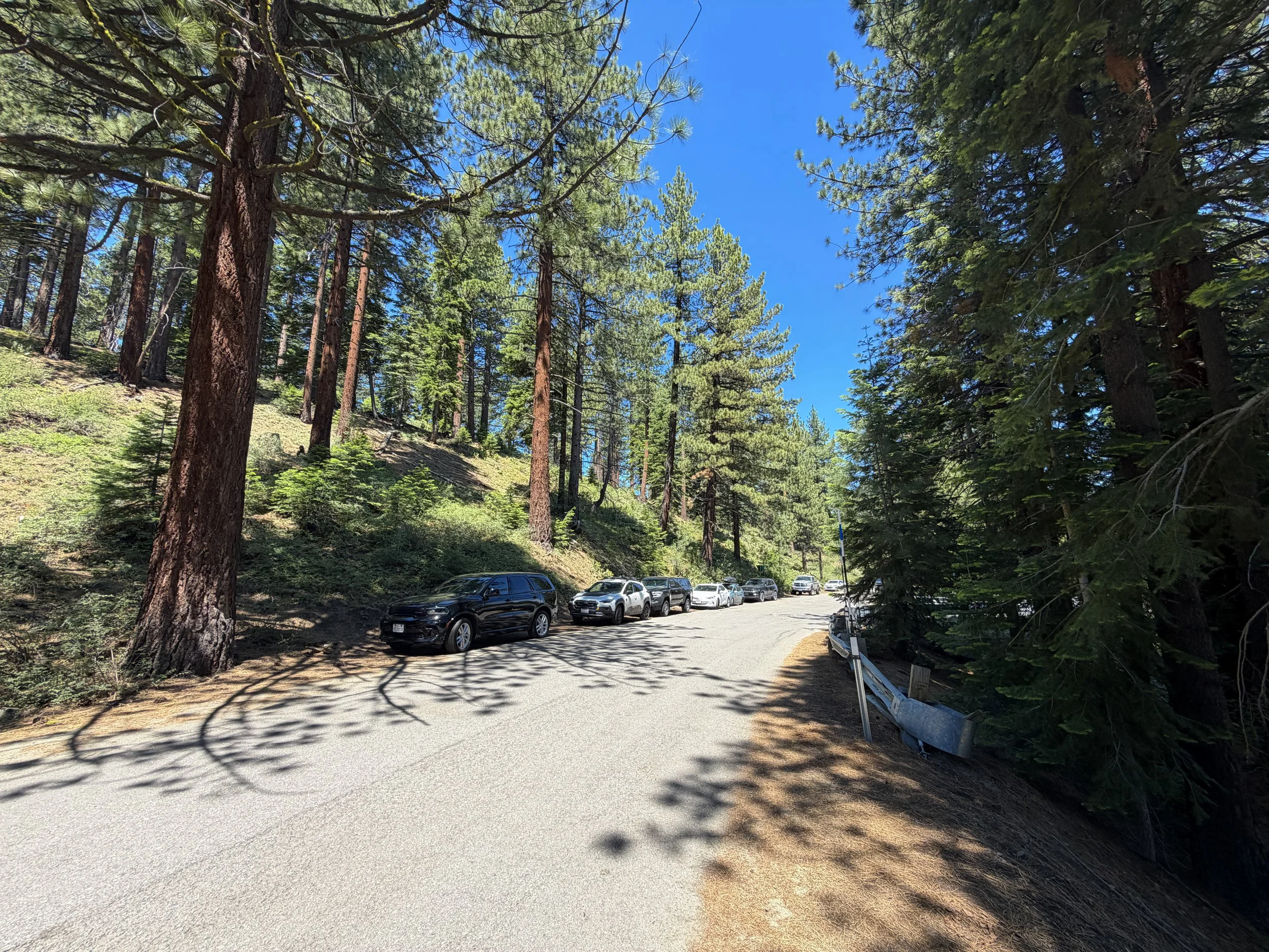 Captain Pomin Trailhead Parking Lake Tahoe Nevada