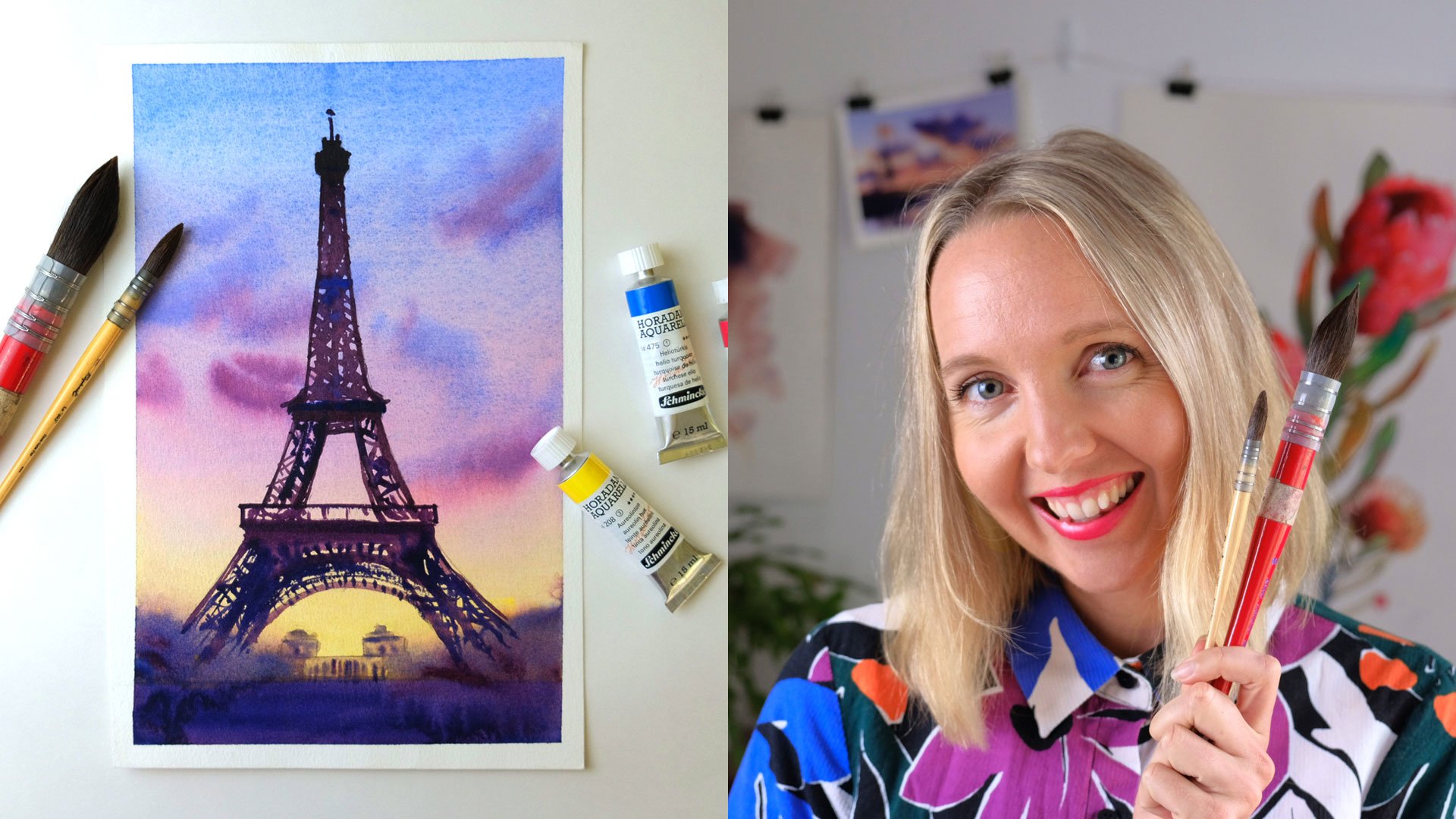 Free online art classes for kids taught by award-winning Australian artist.