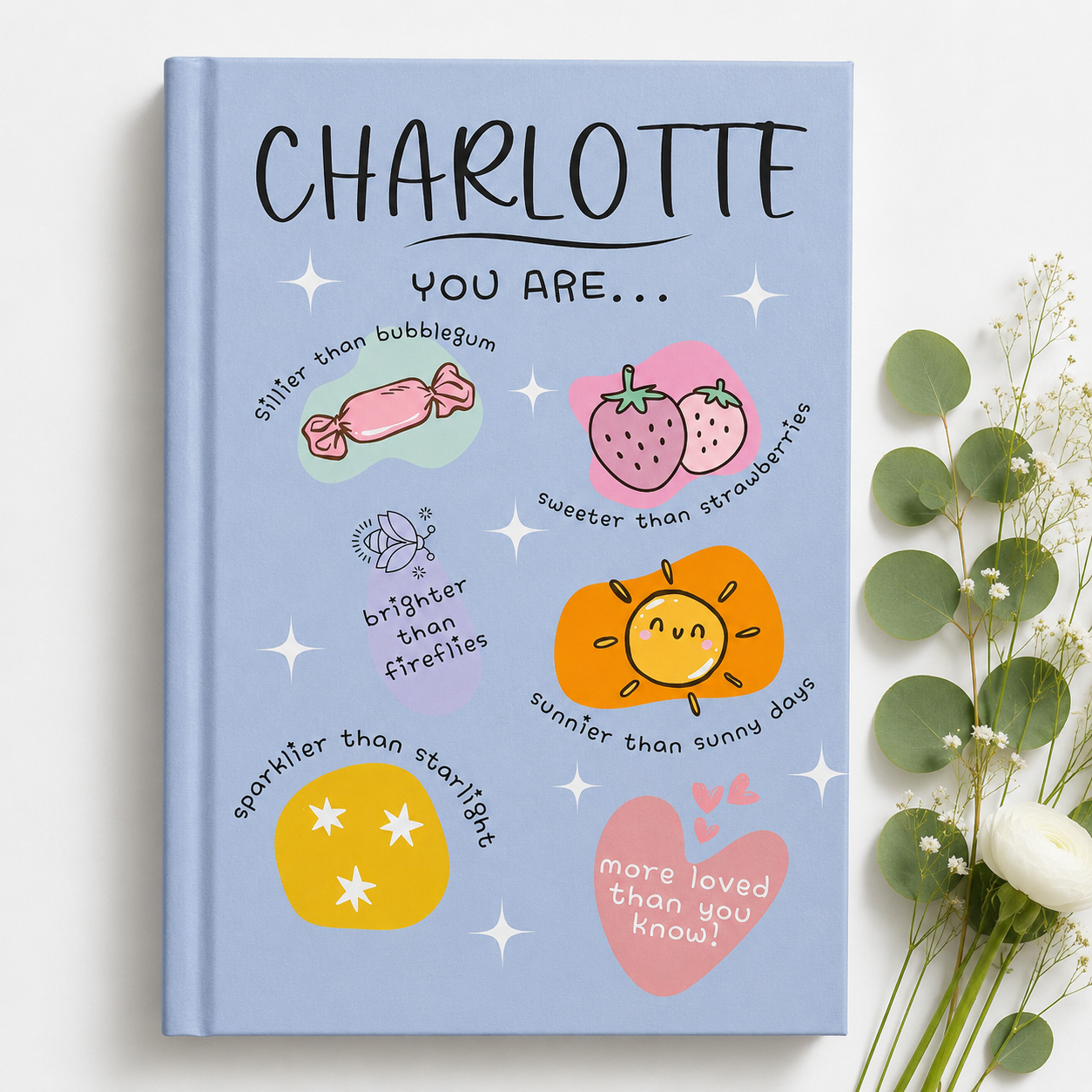 Sketchbook Custom for Little Girls