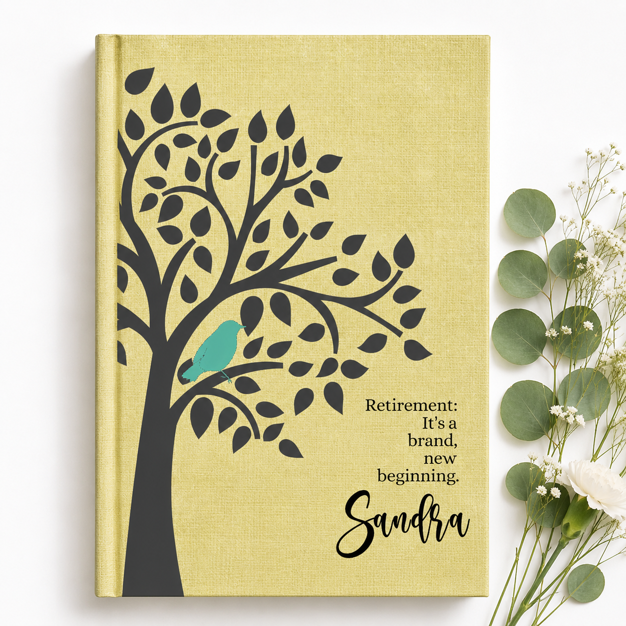 Retirement Gift Idea - Tree and Bird - Coworker Gift - Workplace Gift