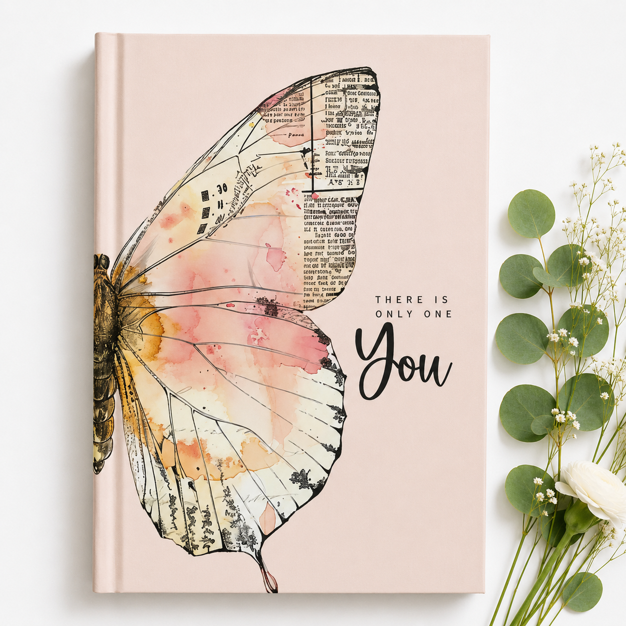 Inspirational Butterfly gift journal for girls