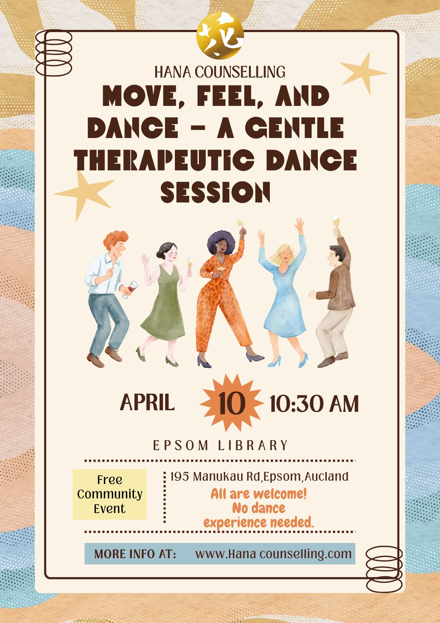 Move, Feel, and Dance – A Gentle Therapeutic Dance Session 