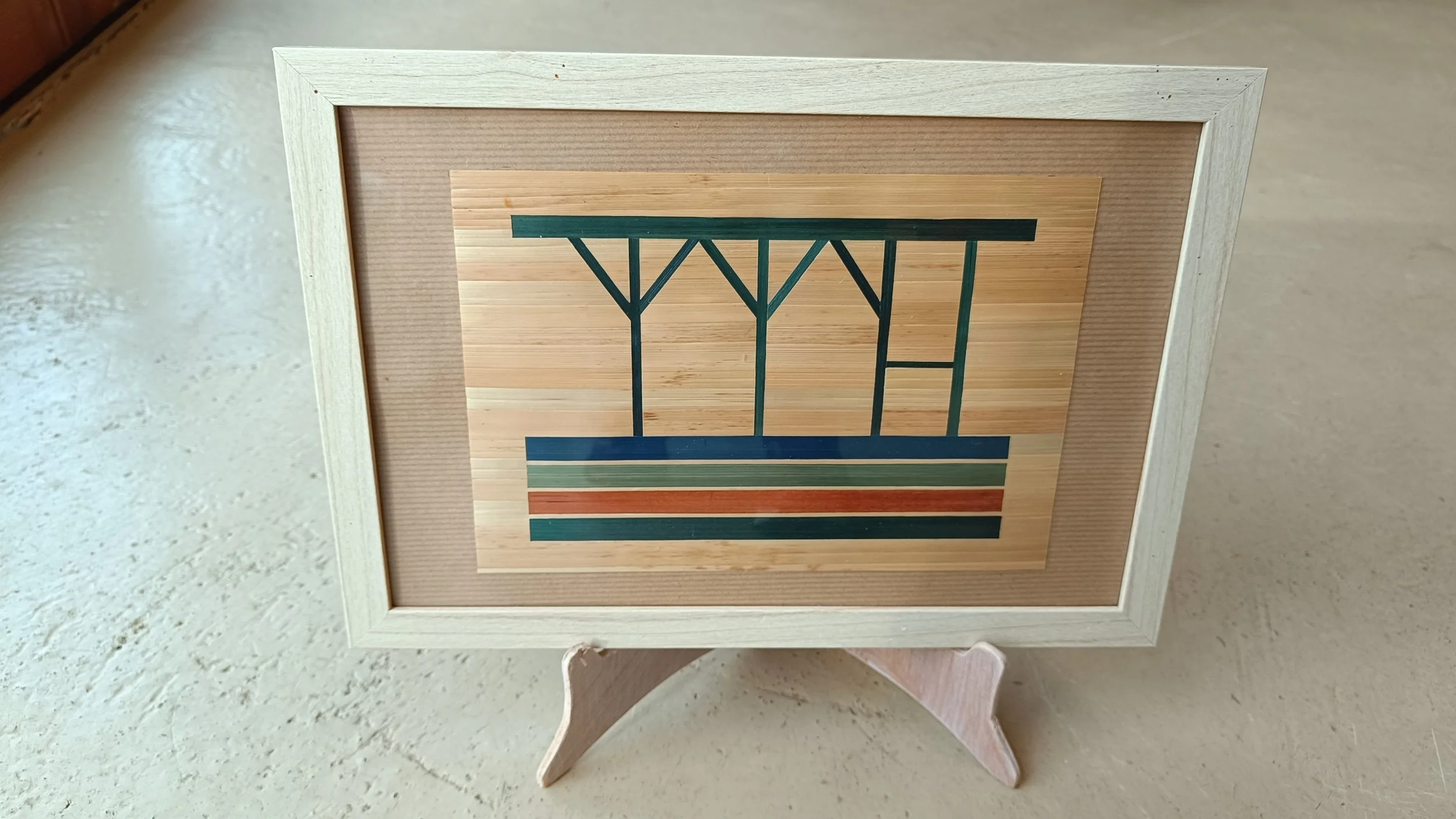 Stage de marqueterie de paille