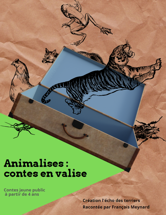 Spectacle familial "Animalises contes en valises"