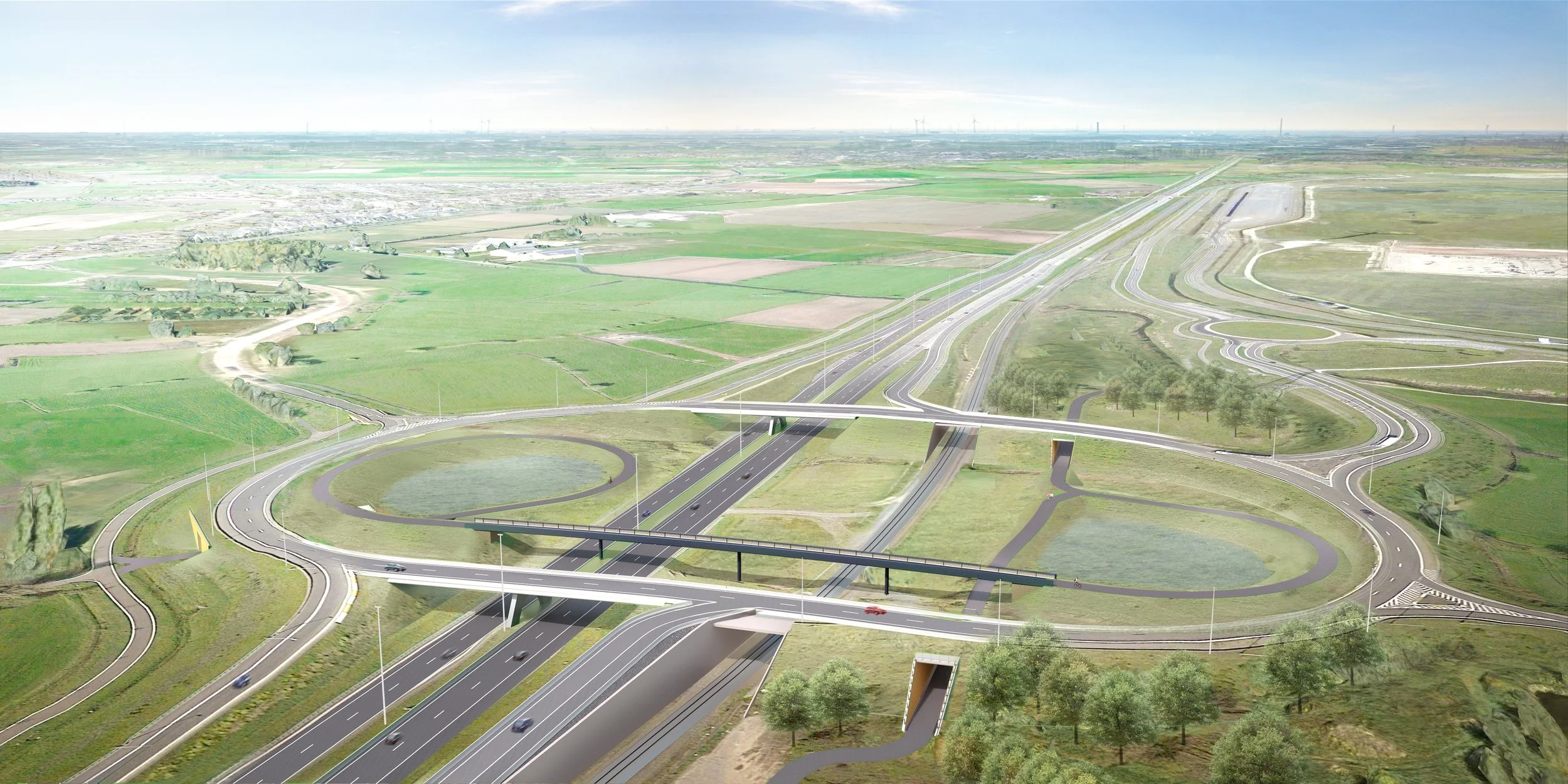 Quickwin 1 en 2: fietsbruggen in Evergem