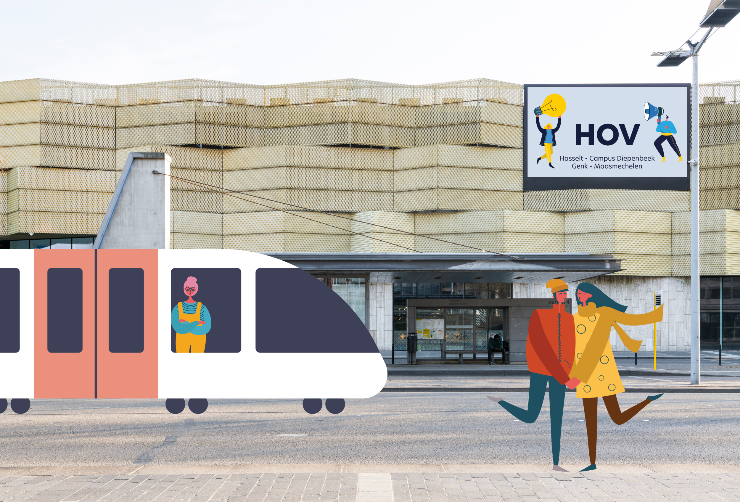 Een trambus