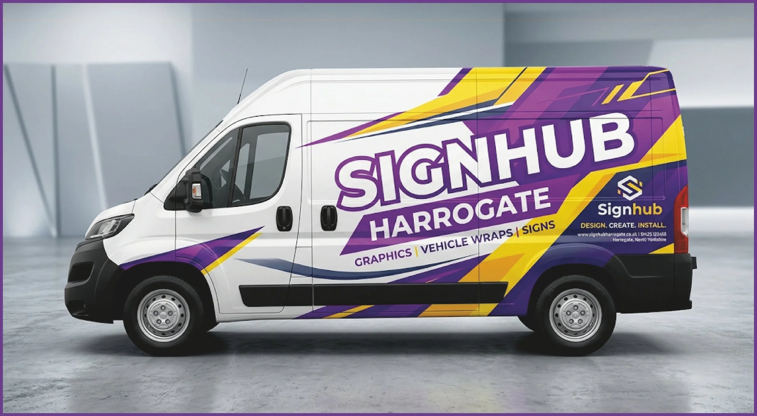 AI van graphics, great for ideas but not ready artwork. 