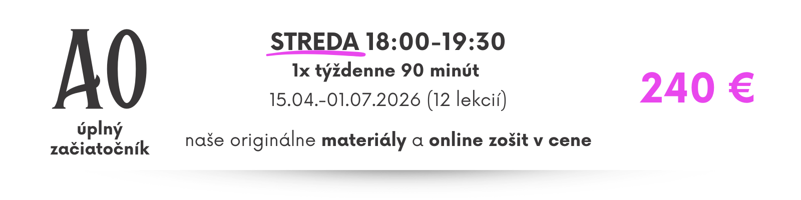 kvalitné skupinové lekcie francúzštiny už v apríli