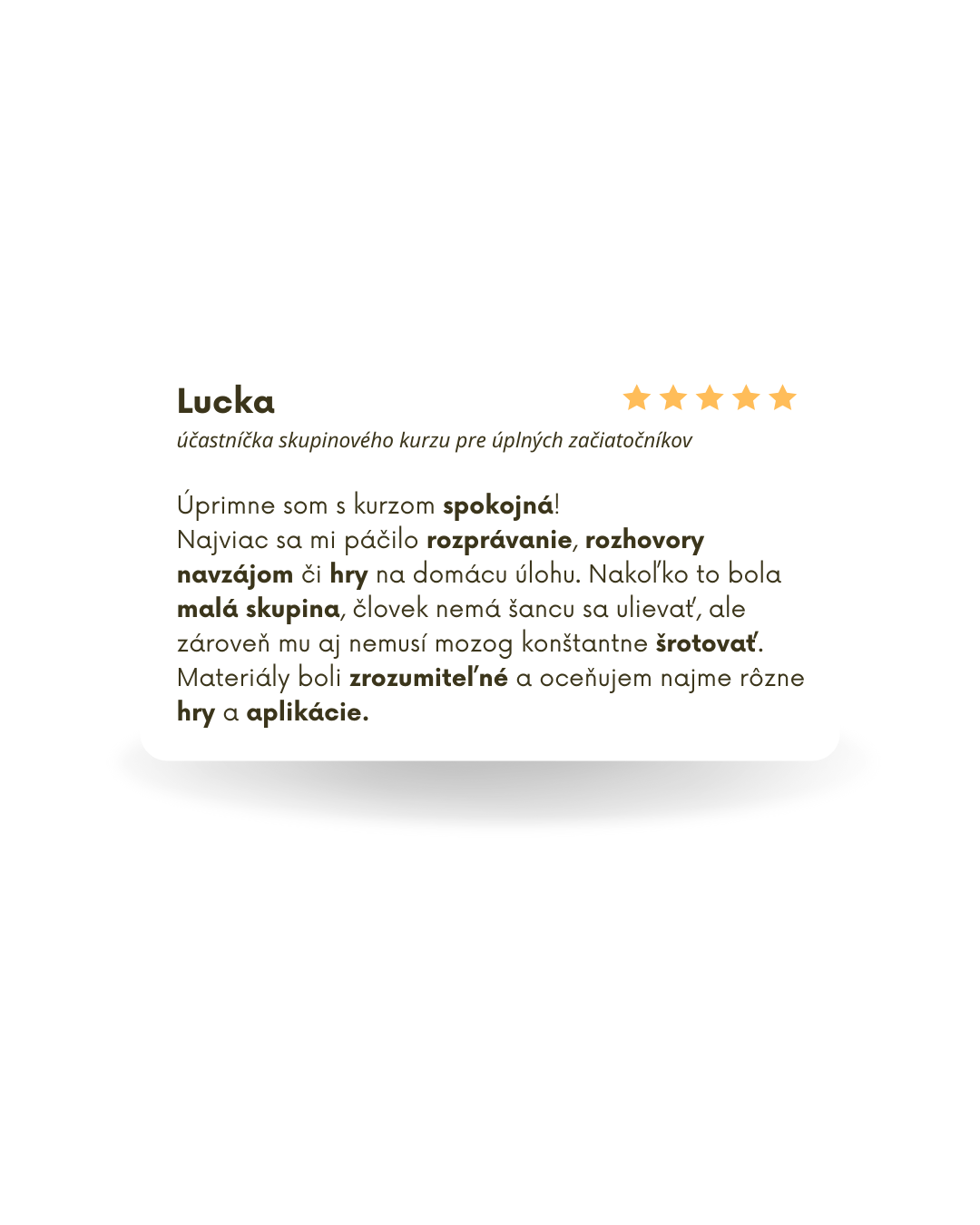 recenzia na kurz francúzskeho jazyka