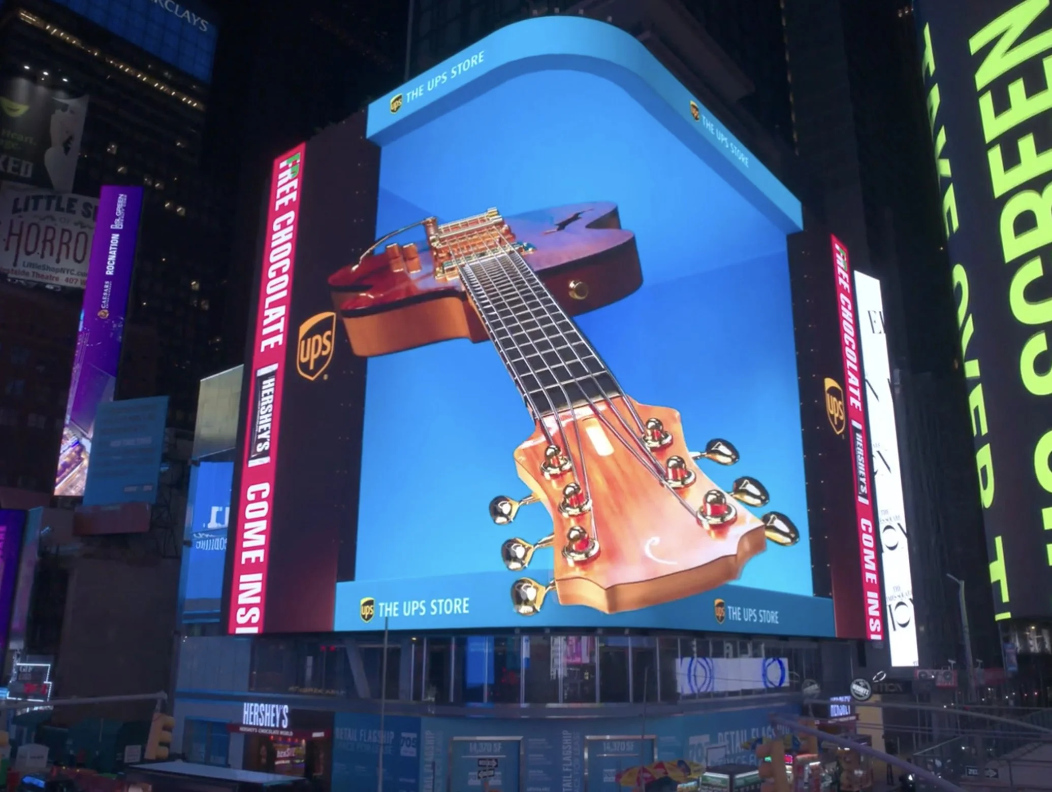 Times Square 3D Billboard