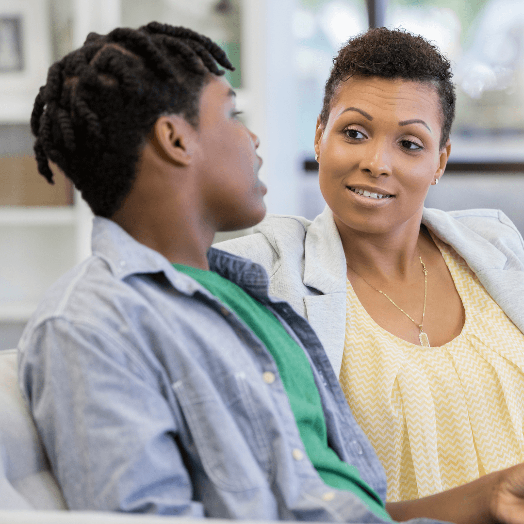 Image of a kid with parent representing parenting therapy