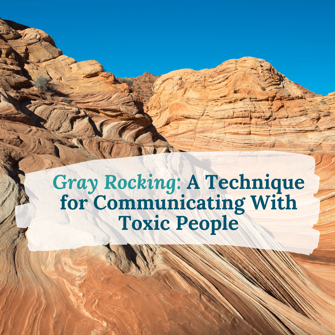 Image of a rock landscape representing toxic relationship therapy