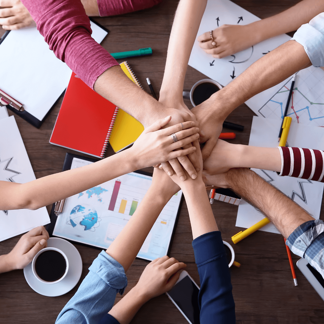Image of a group of people doing crafts representing Orlando Therapist guiding you in choosing the word of the year.