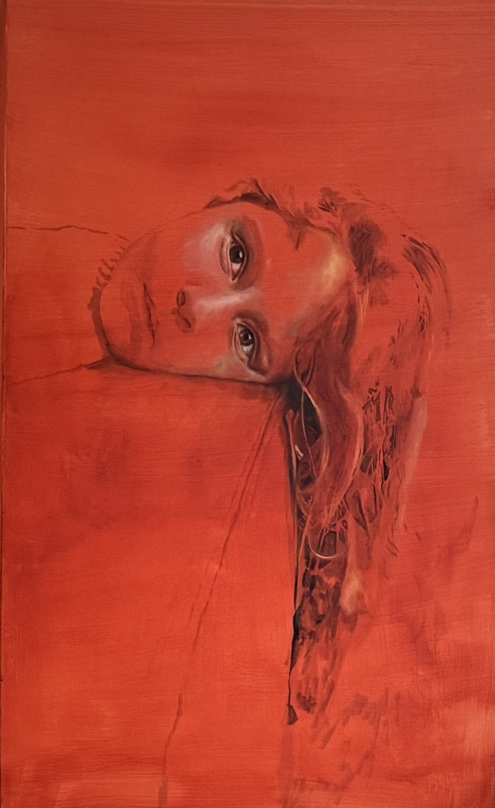 Commission painting by Dina Doyle