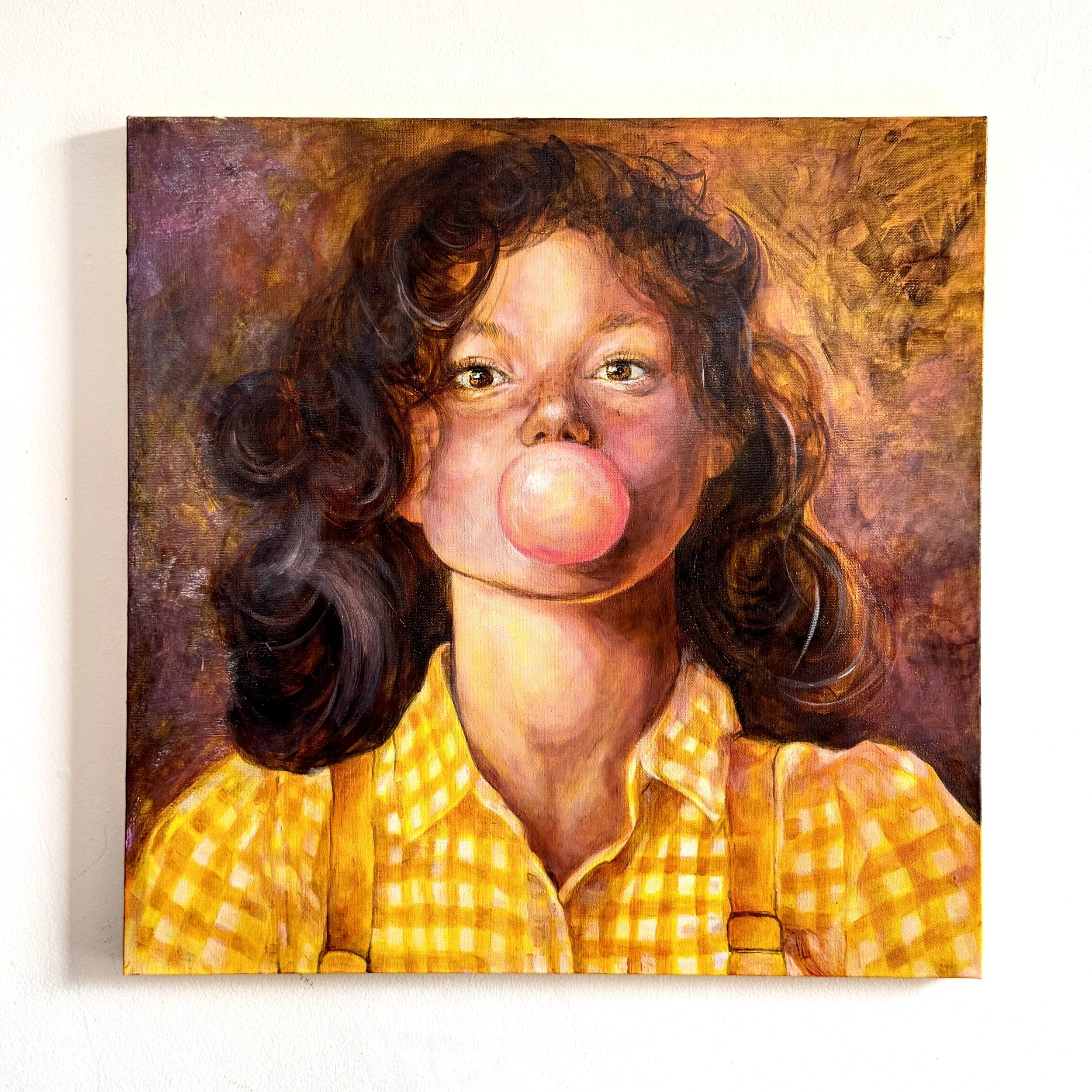 Commission painting by Dina Doyle