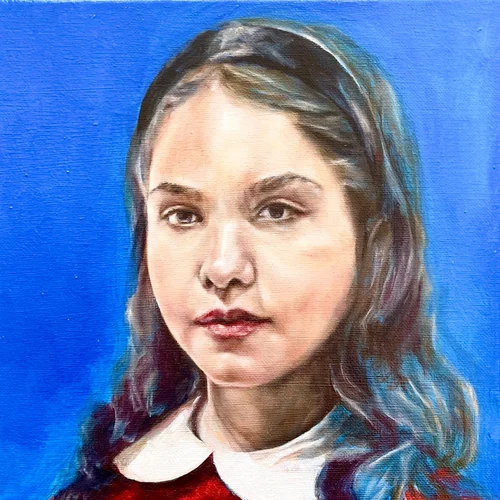 Commission painting by Dina Doyle