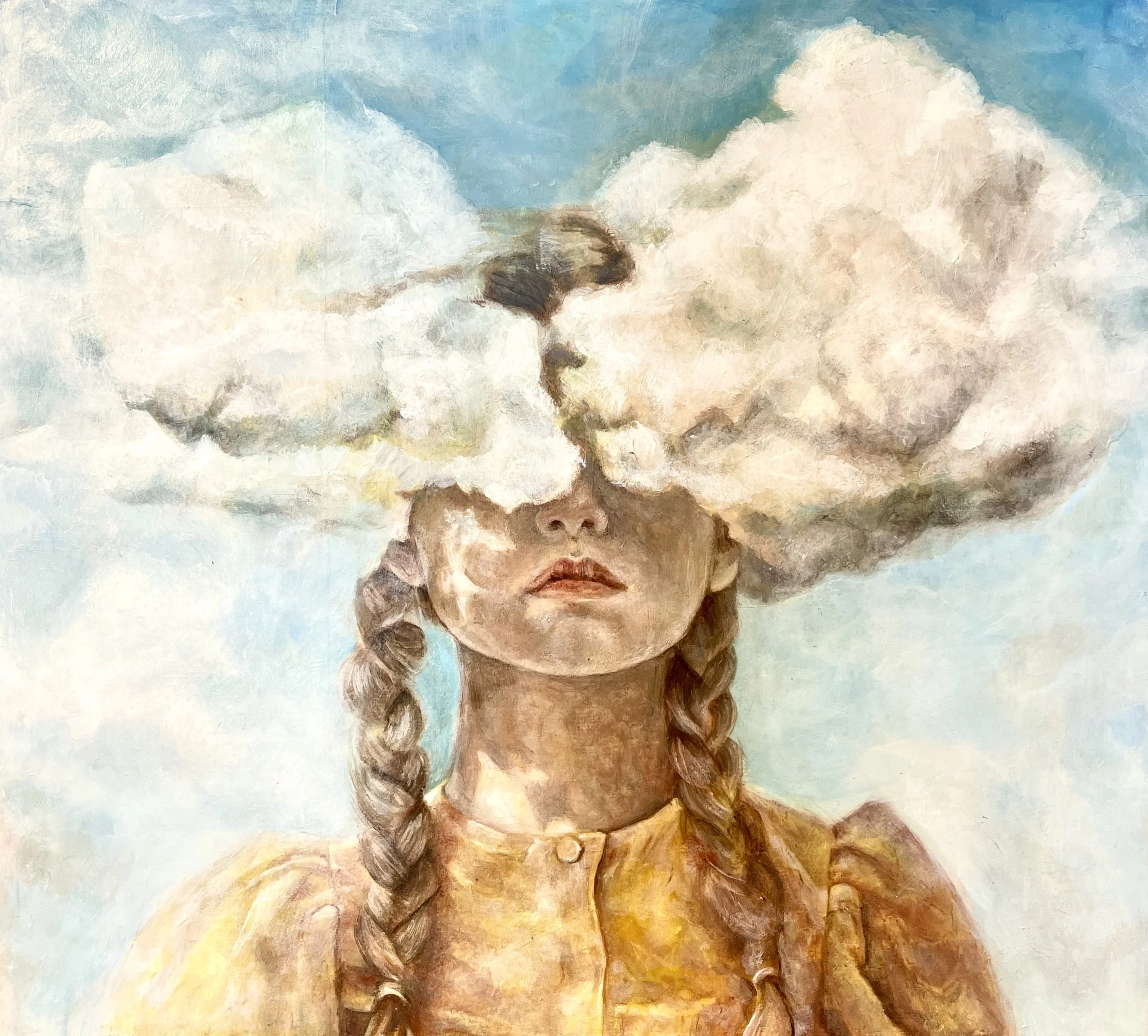 Commission painting by Dina Doyle