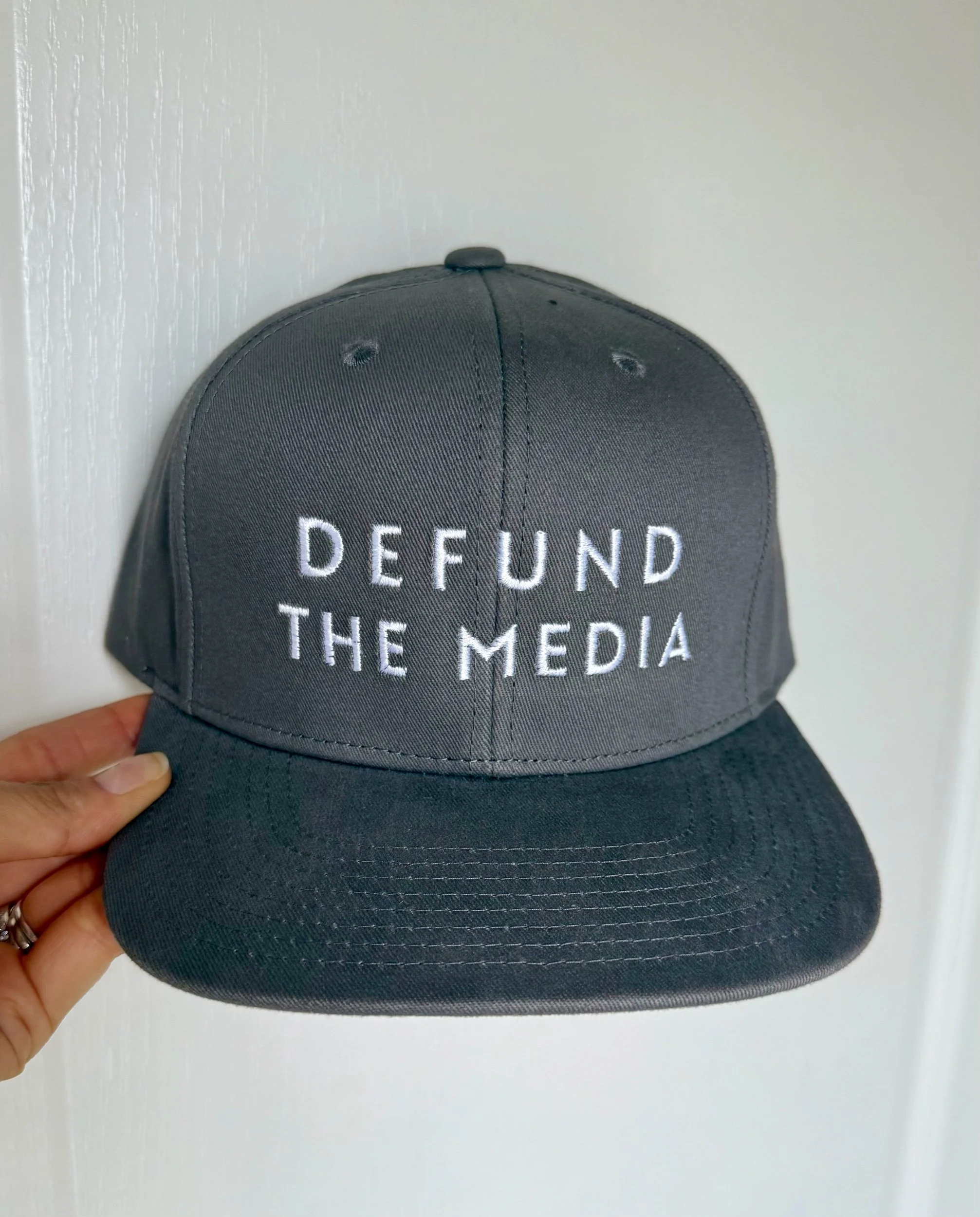 Defund The Media ORGANIC Trucker Hat