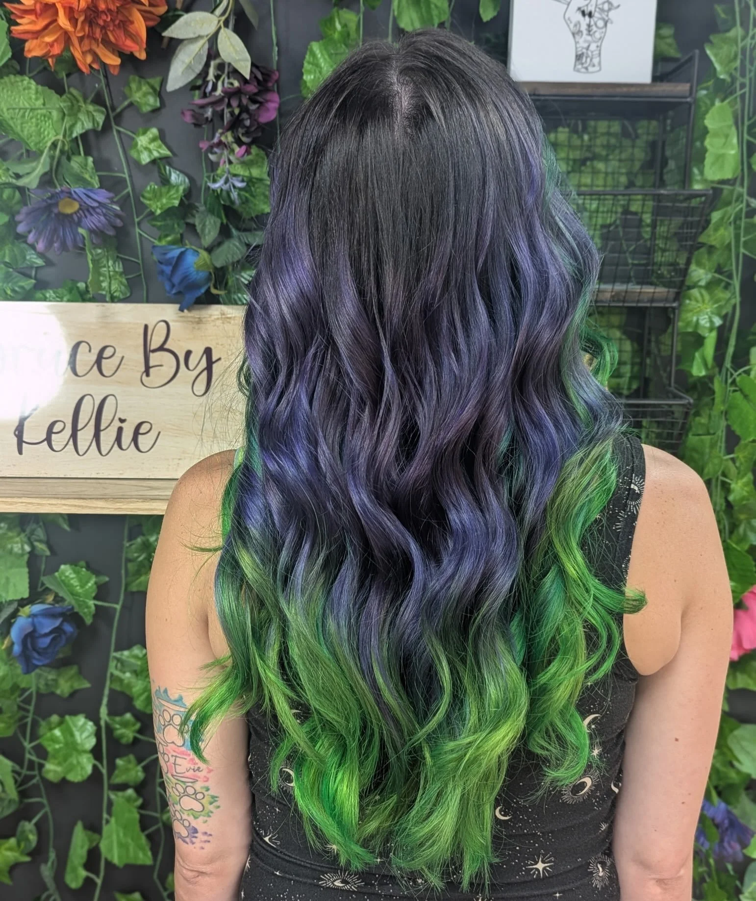 The color melt of all color melts 😍😍😍 
By the queen of vivids - @sprucebykellie