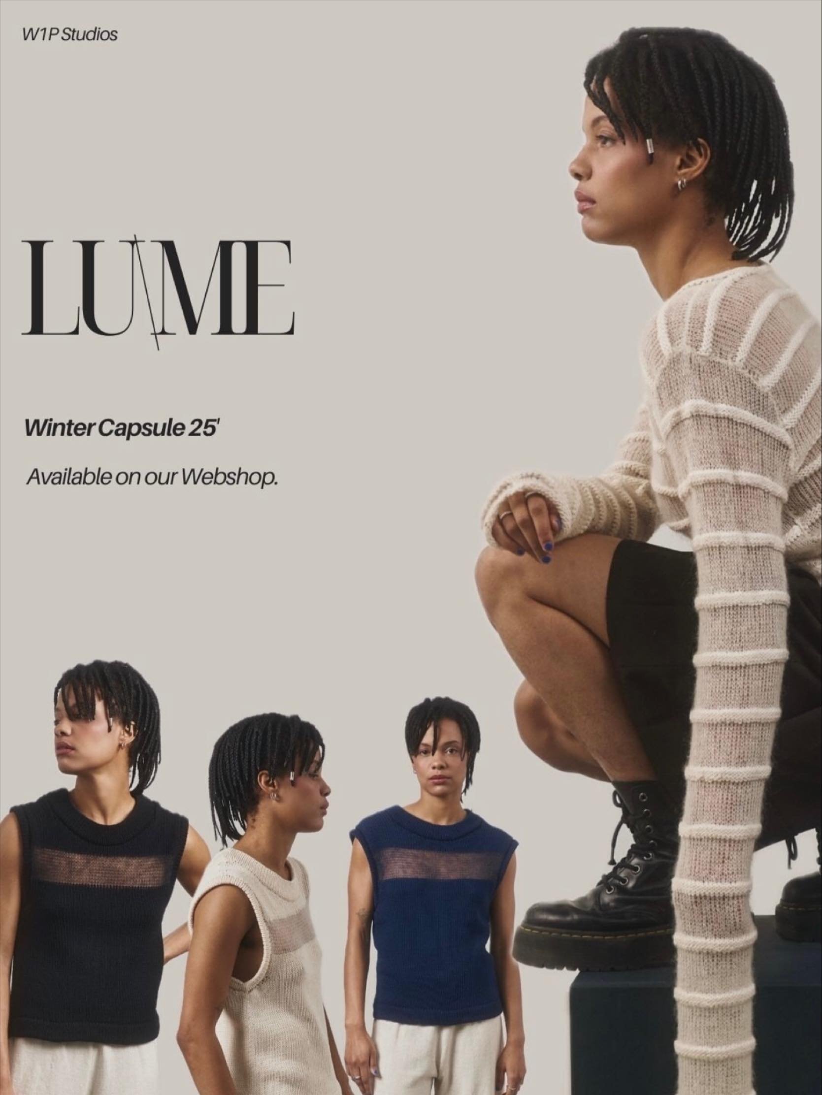 Winter Pieces shaped by ethical materials and mindful craftsmanship.
LU\ME available in our Webshop🤍

Model @itsvioss via @wirsinduns 
Pictures by @victoriakaempfe