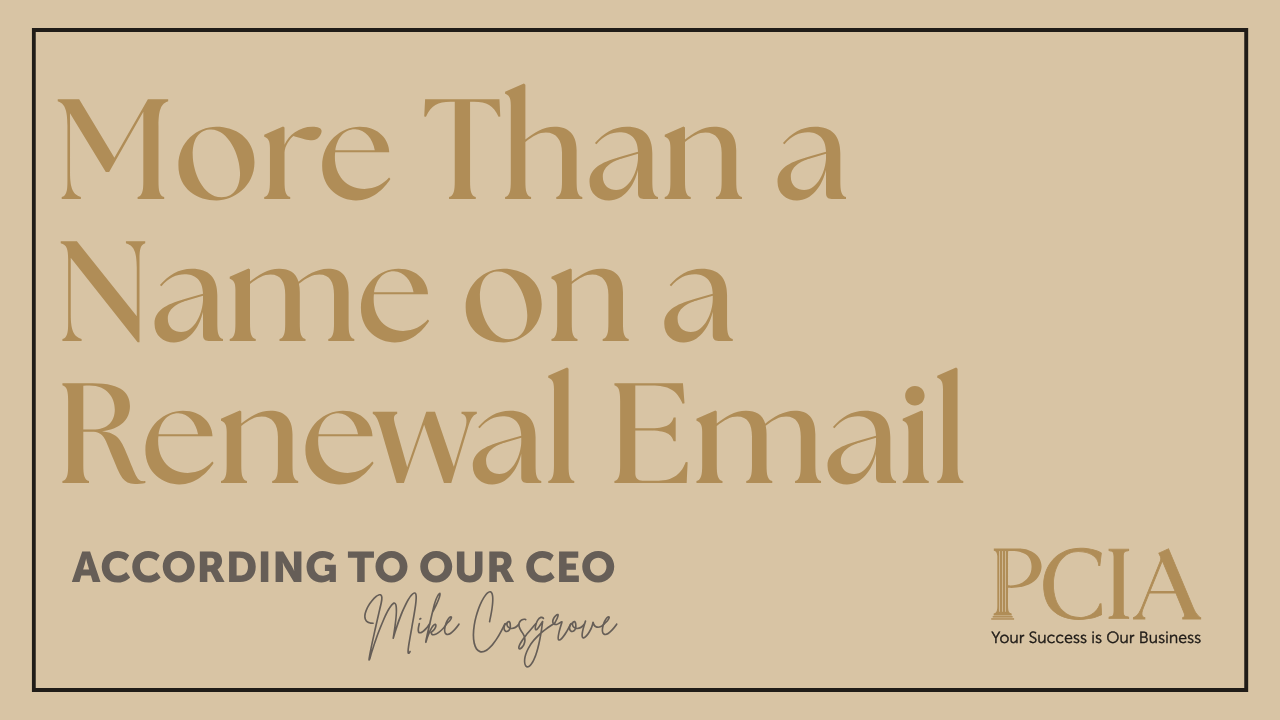 More Than a Name on a Renewal Email