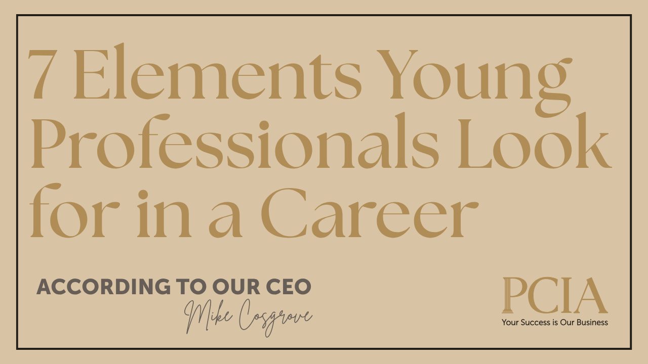 Seven Elements Young Professionals Search for When Choosing a Career