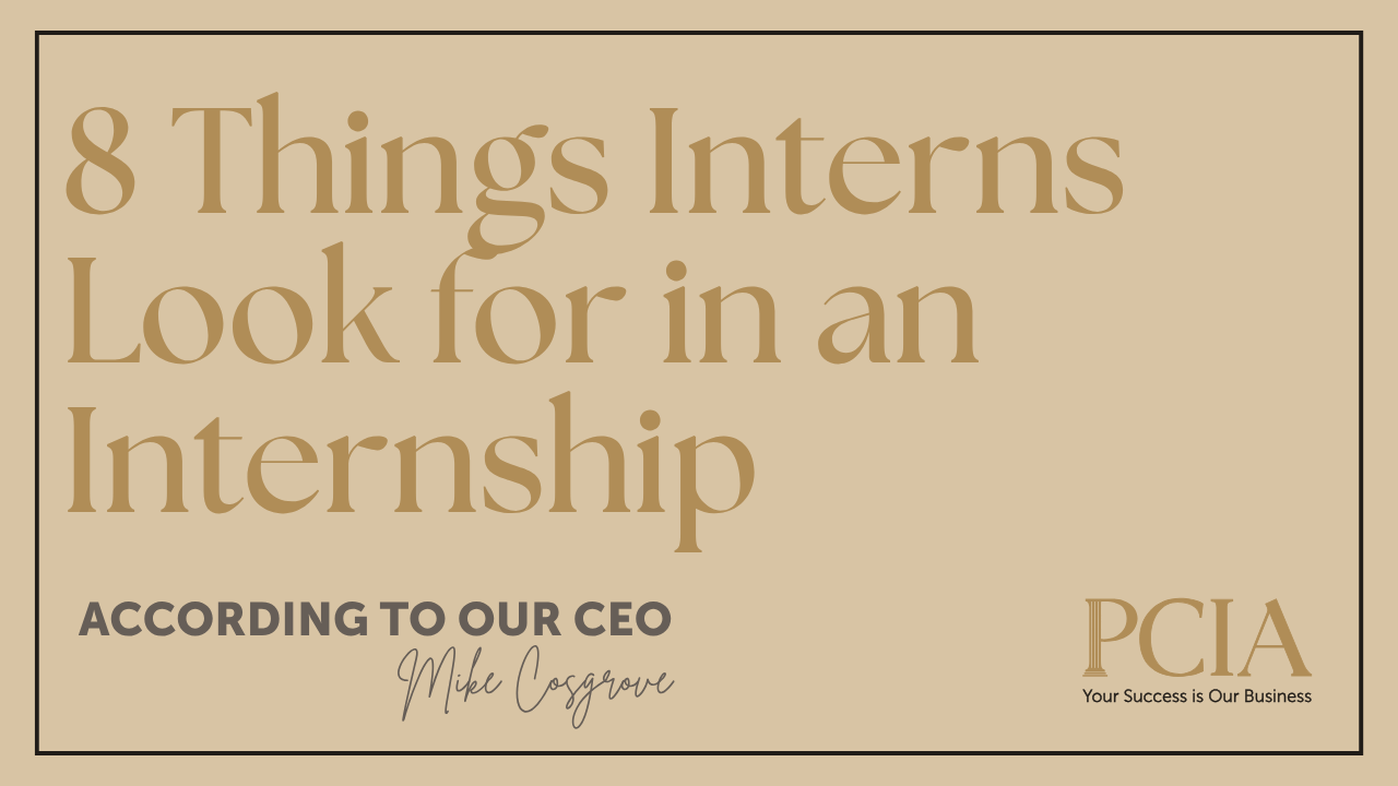 Eight Things Interns Look for in an Internship