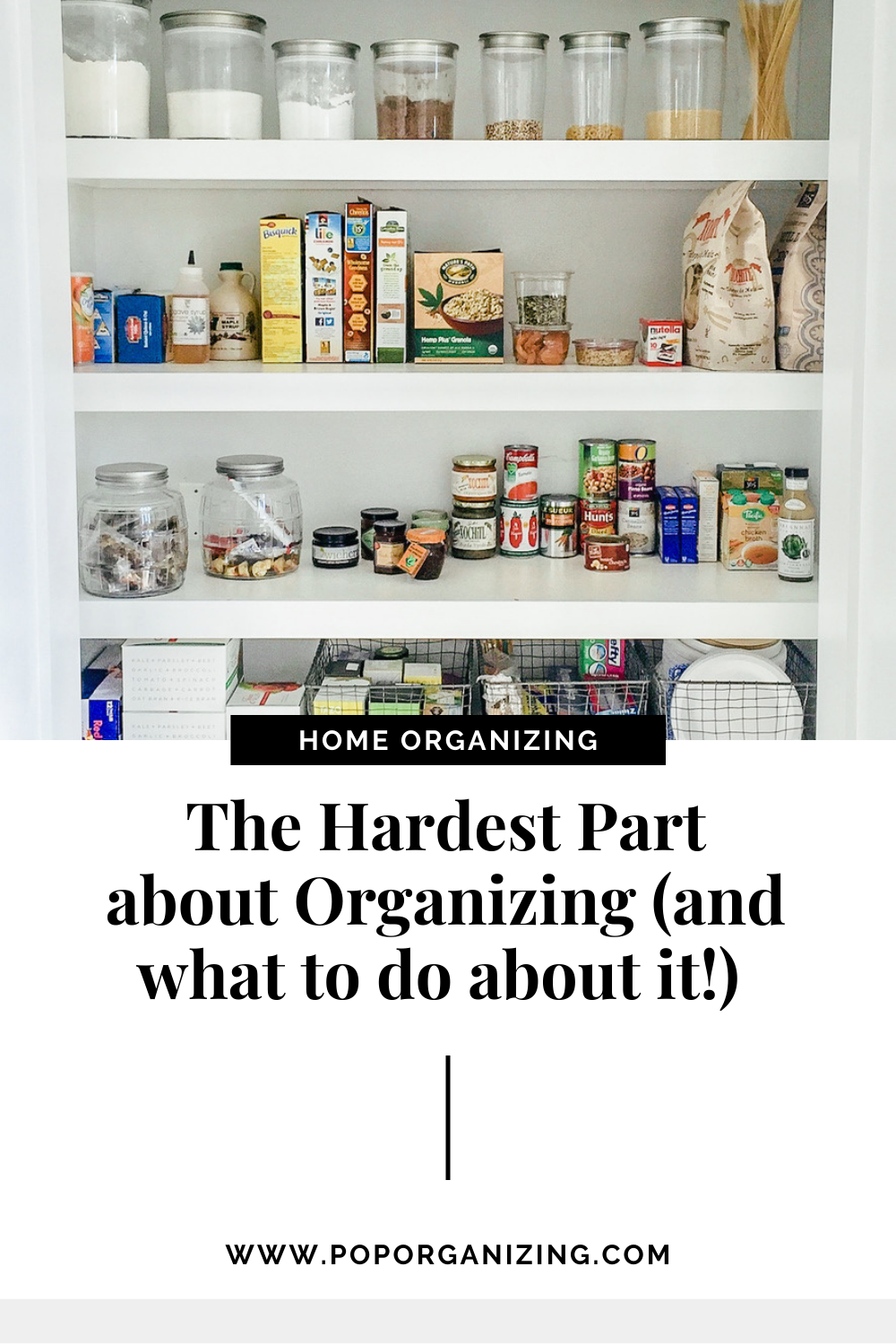 The Hardest Part about Organizing (and what to do about it!)