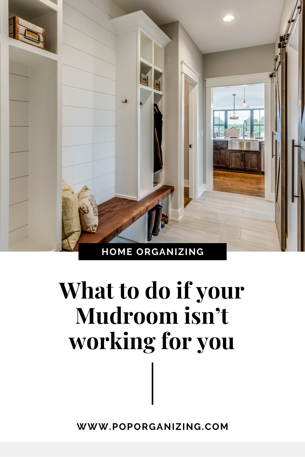 What to do if your Mudroom isn’t working for you