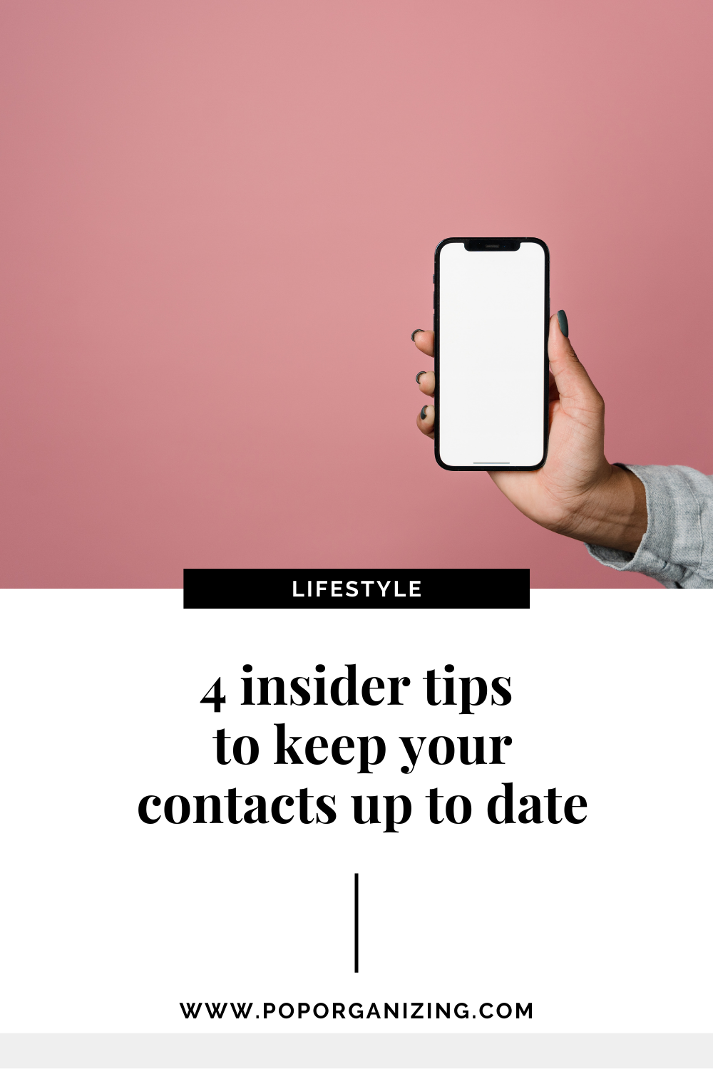 4 insider tips to keep your contacts up to date