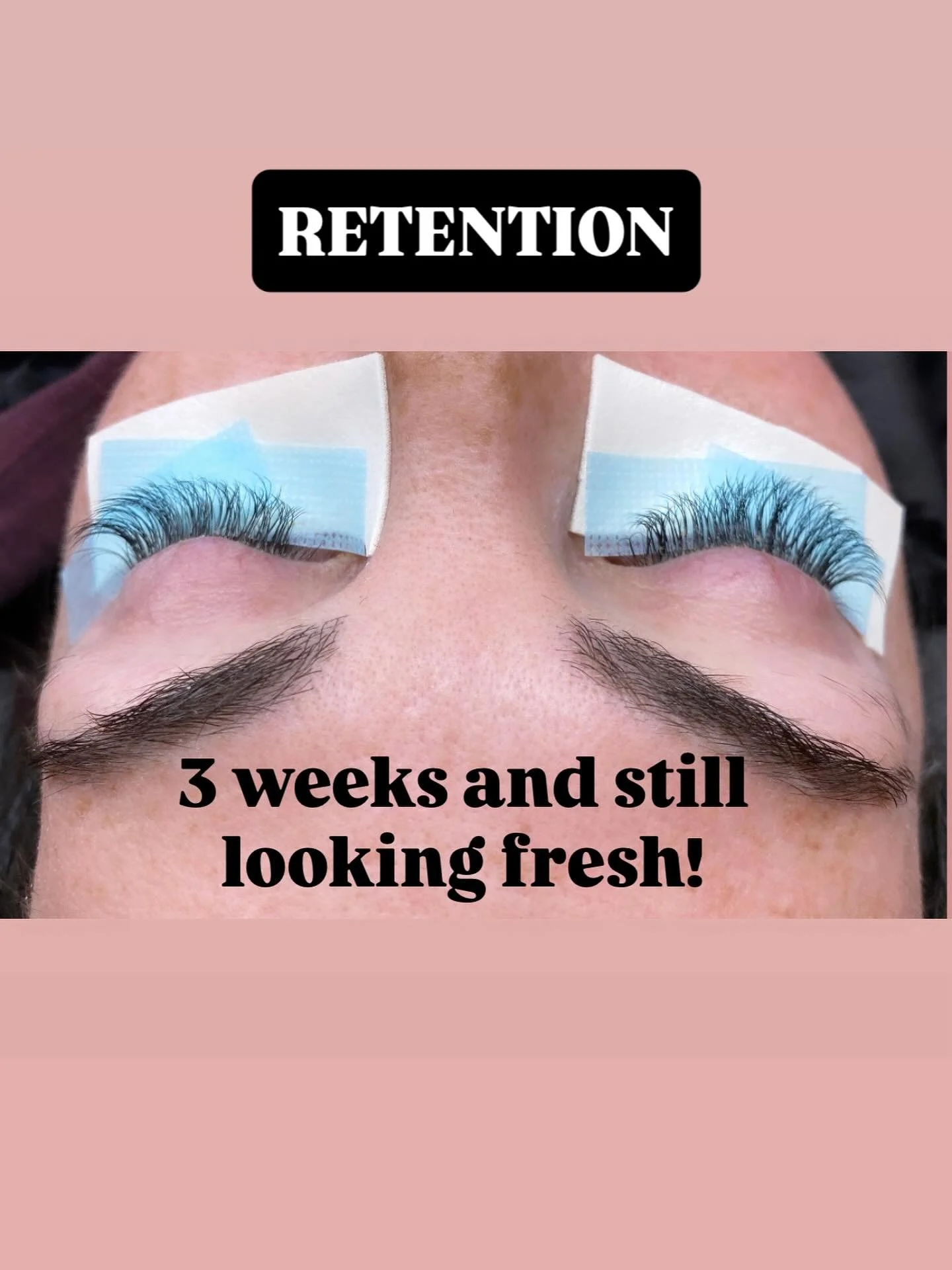 ✨ THREE. WEEK. RETENTION. ✨
These lashes are still full, fluffy, and fabulous &mdash; thanks to the power of the Opal💡💖

When you cure each lash instantly, you get:
💎 Stronger bonds
💎 Better retention
💎 Less stickies and irritation

Proof right 