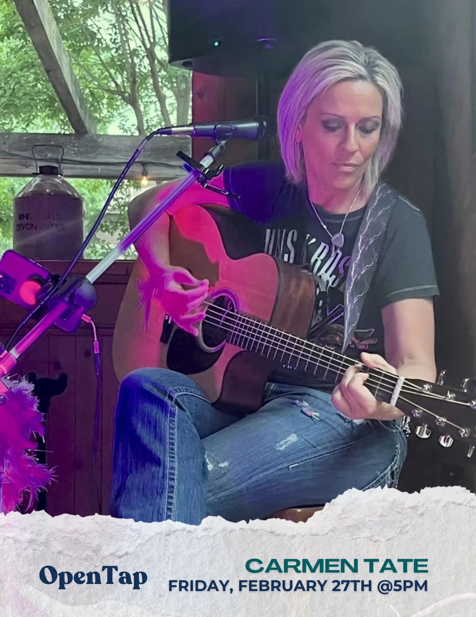 Live Music - Carmen Tate