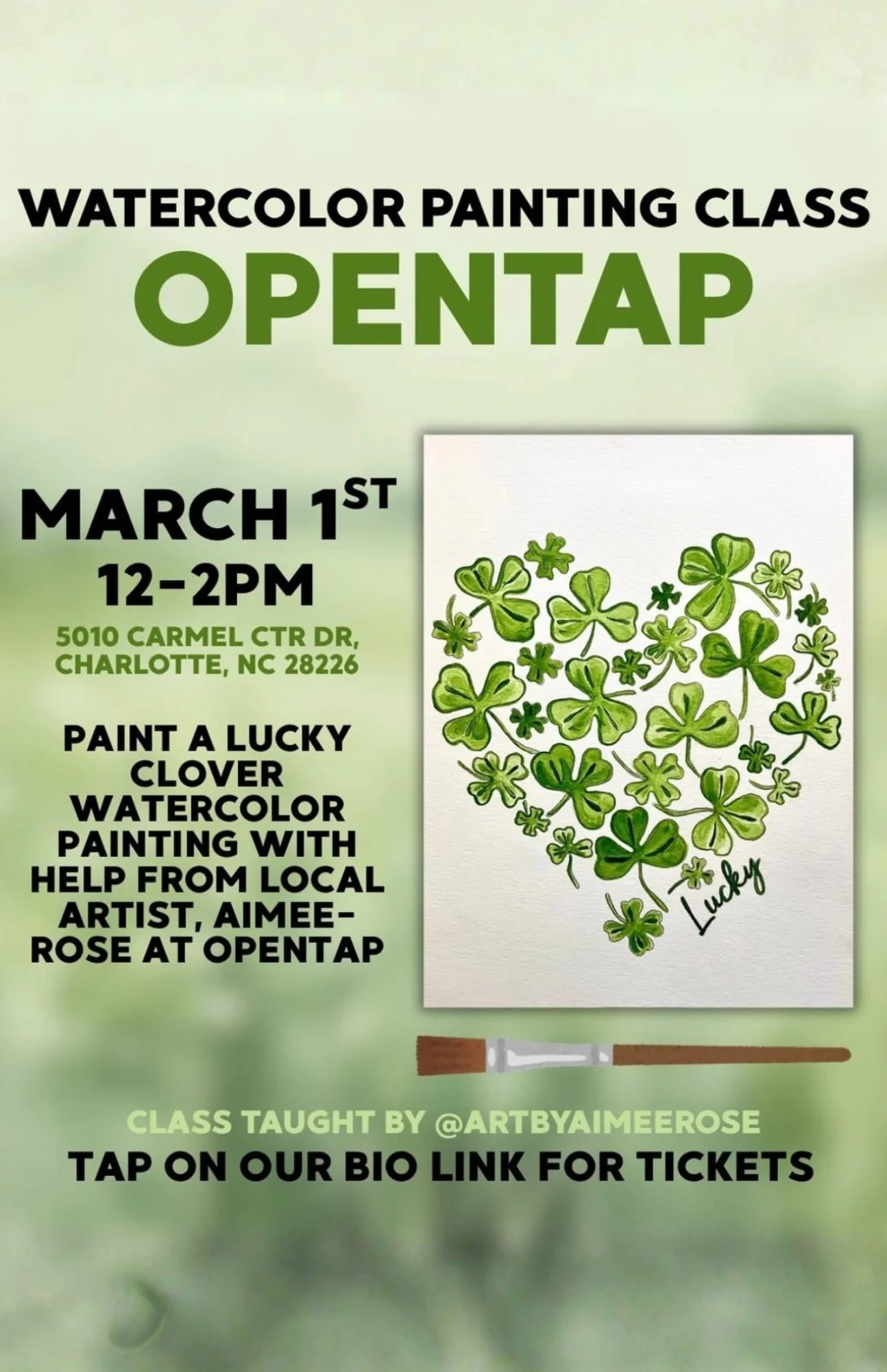 Watercolor Painting Class