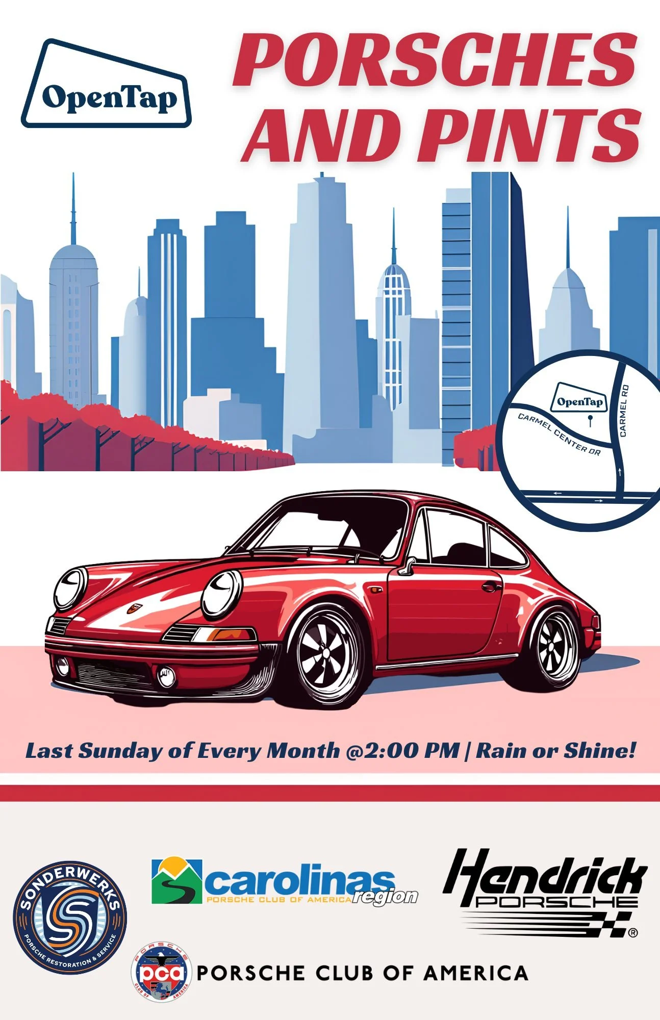 Porsches and Pints