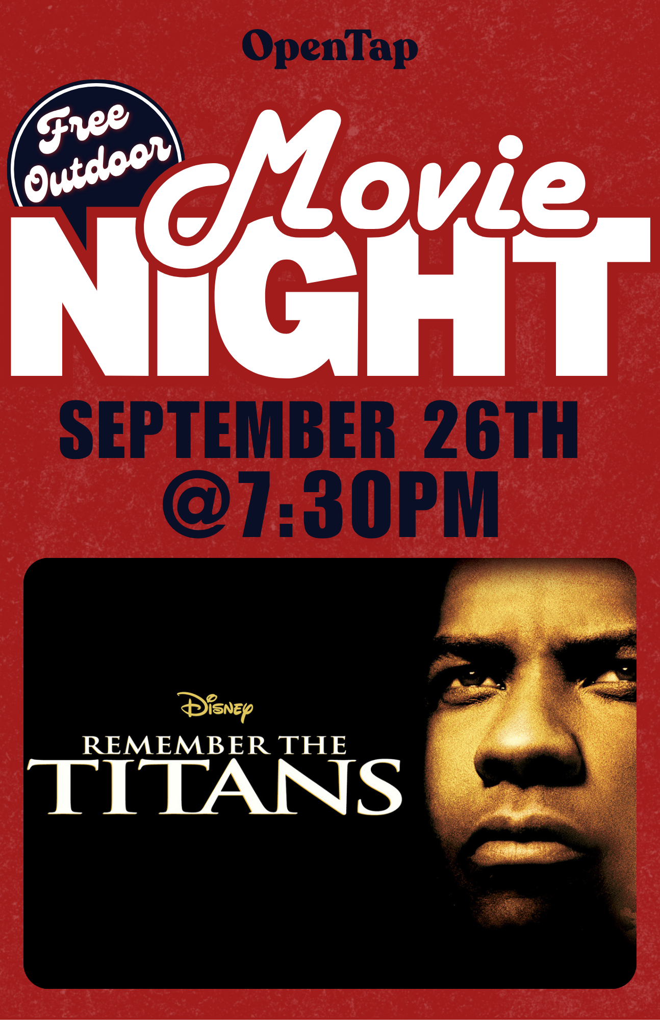 Outdoor Movie Night