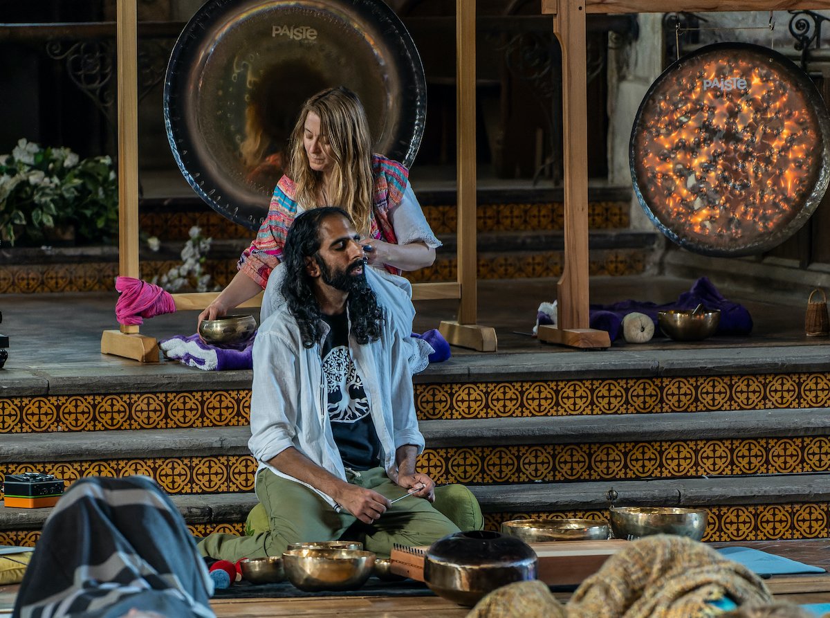 Sound Bath Meditation with Annette & Rounik