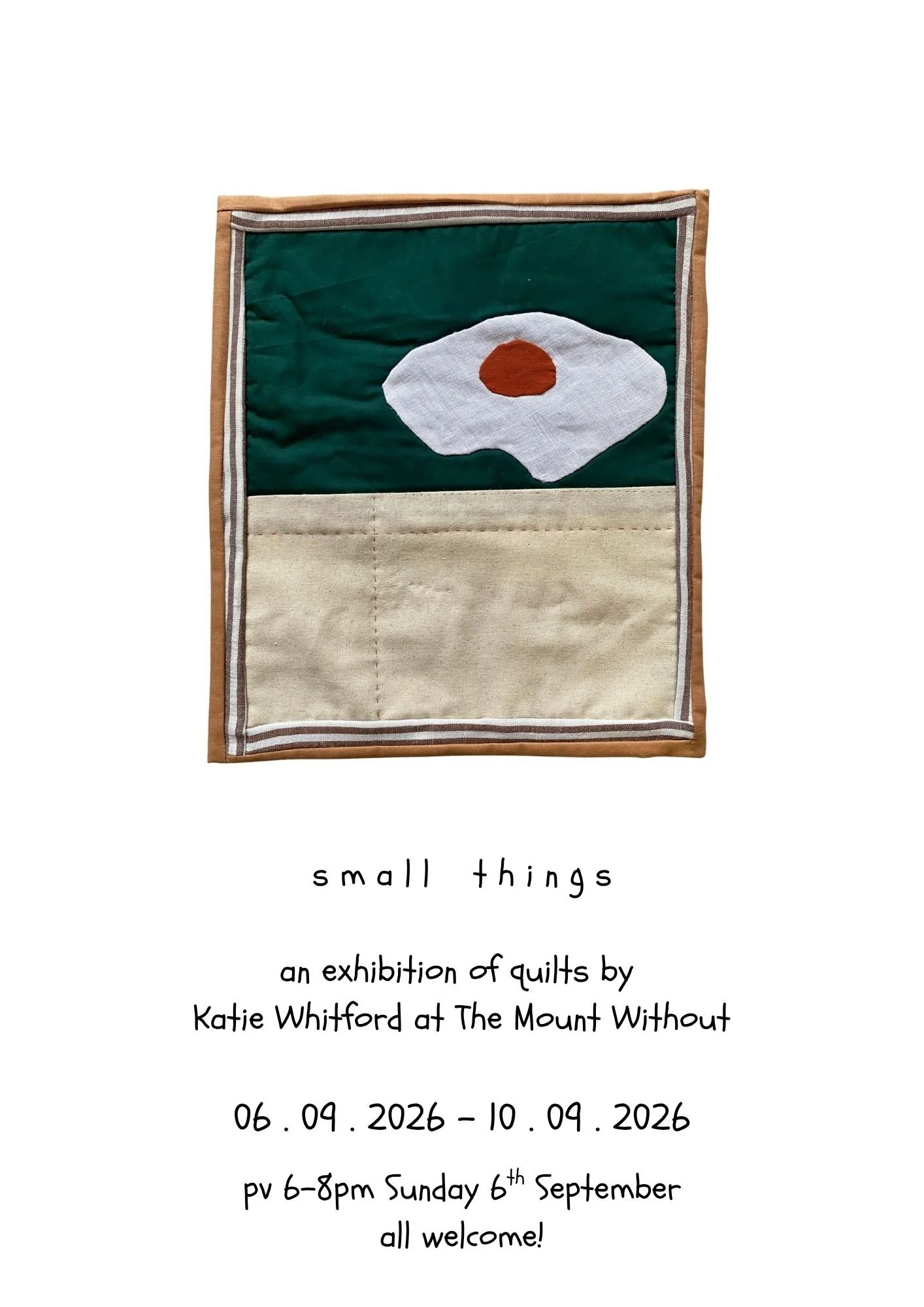 'SMALL THINGS' : PREVIEW NIGHT WITH ARTIST KATIE WHITFORD