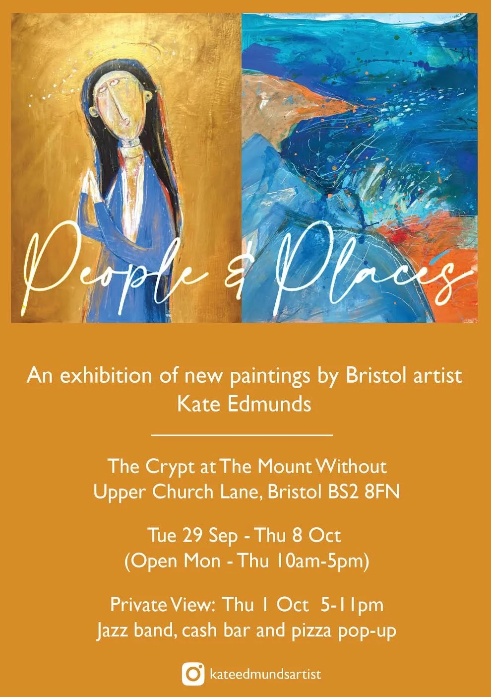 'People & Places' : PREVIEW NIGHT WITH Kate Edmunds