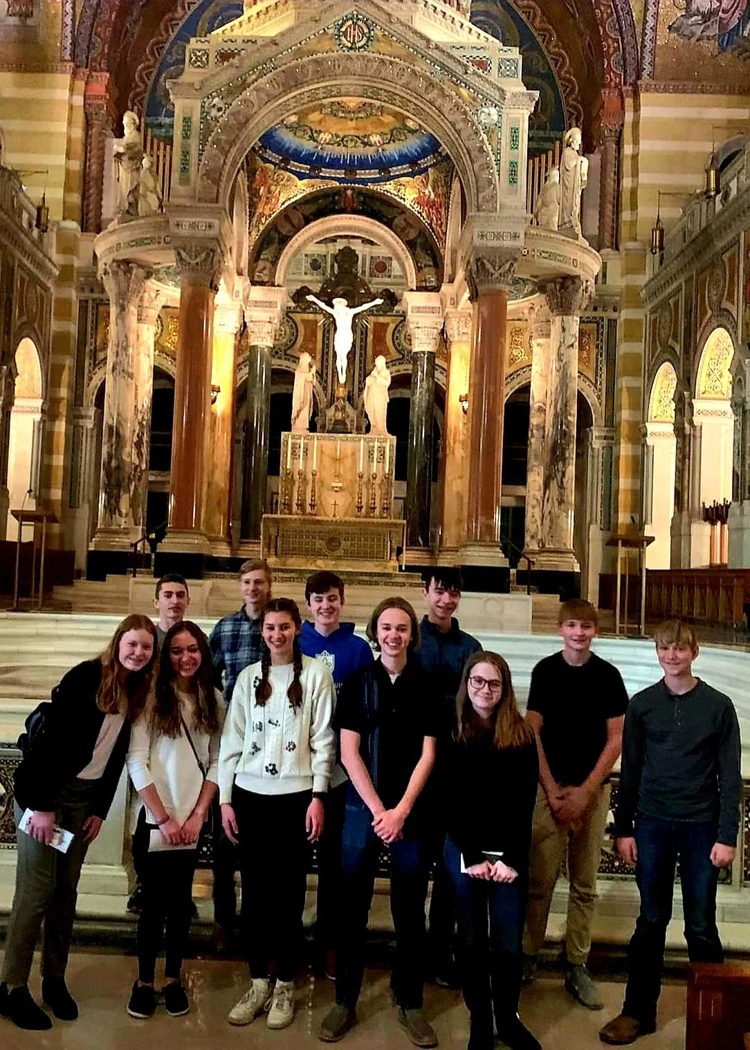 St. Luke’s Confirmation Class Pilgrimage
