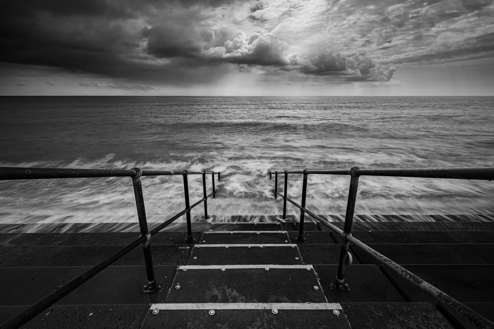 High tide at Dymchurch