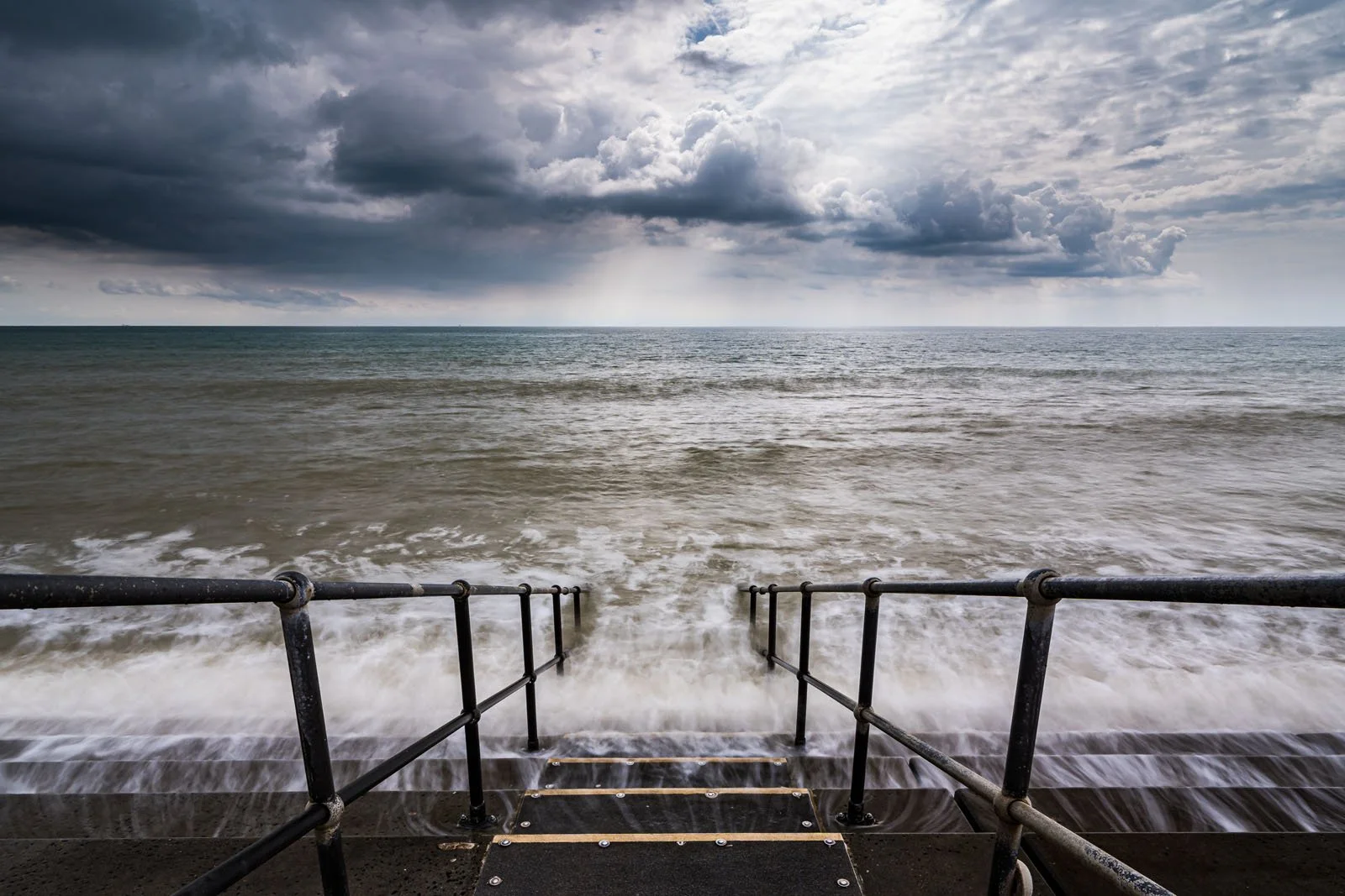 High tide at Dymchurch