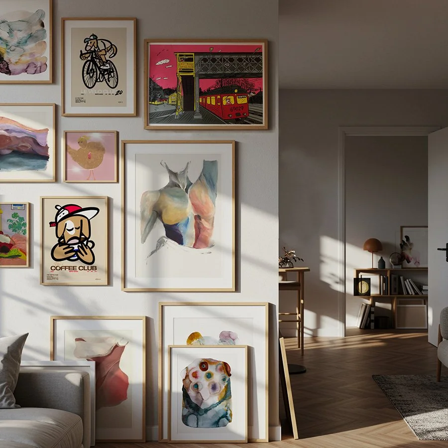 Too Many Prints kunst trykk art prints norske kunstnere.jpg